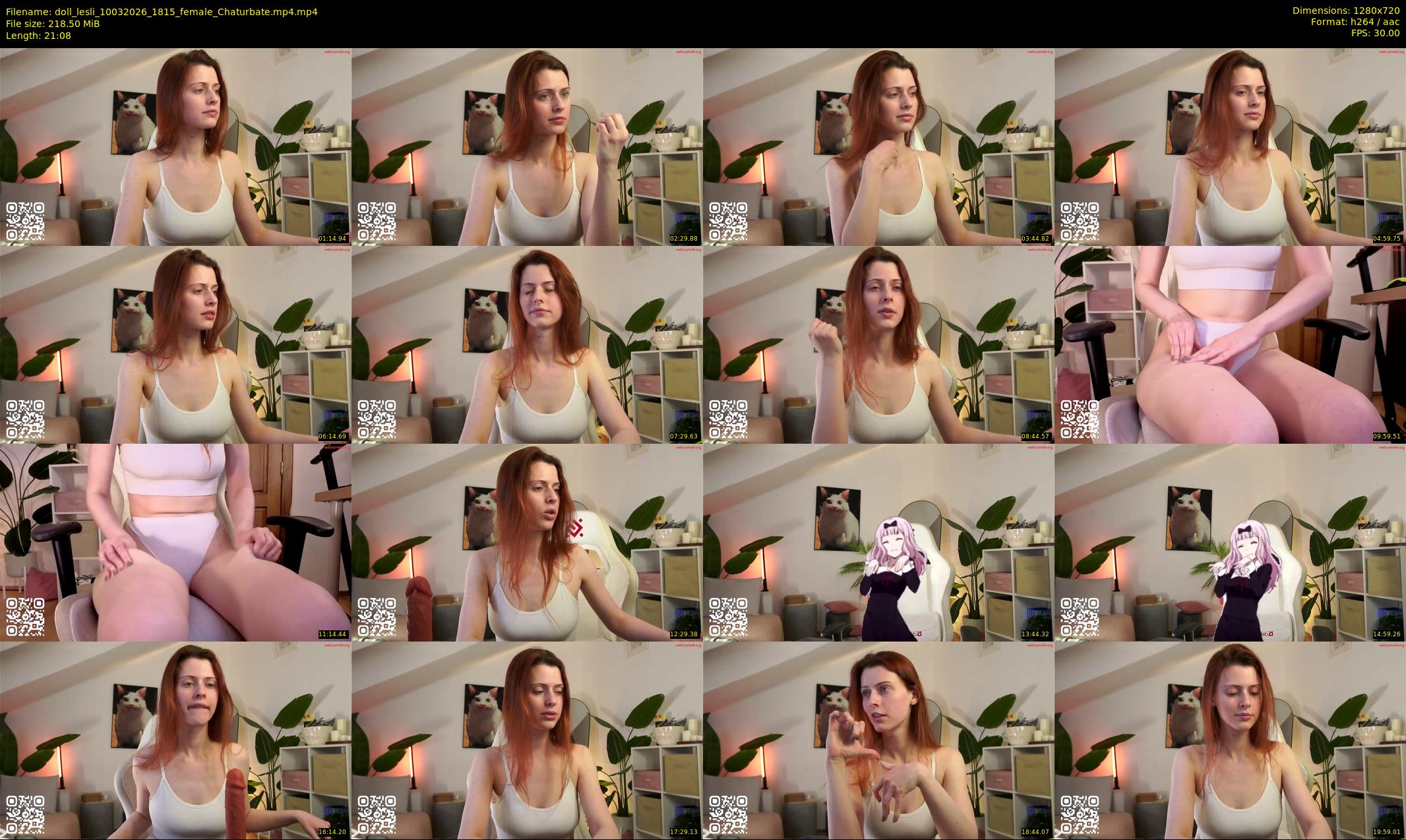 doll_lesli — 22 minute Chaturbate female cam show recording, 720p, Mar 10, 2026