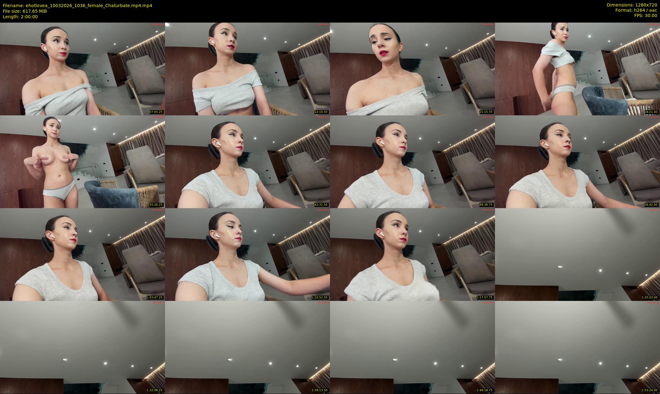 ehotlovea — 120 minute Chaturbate female cam show recording, 720p, Mar 10, 2026