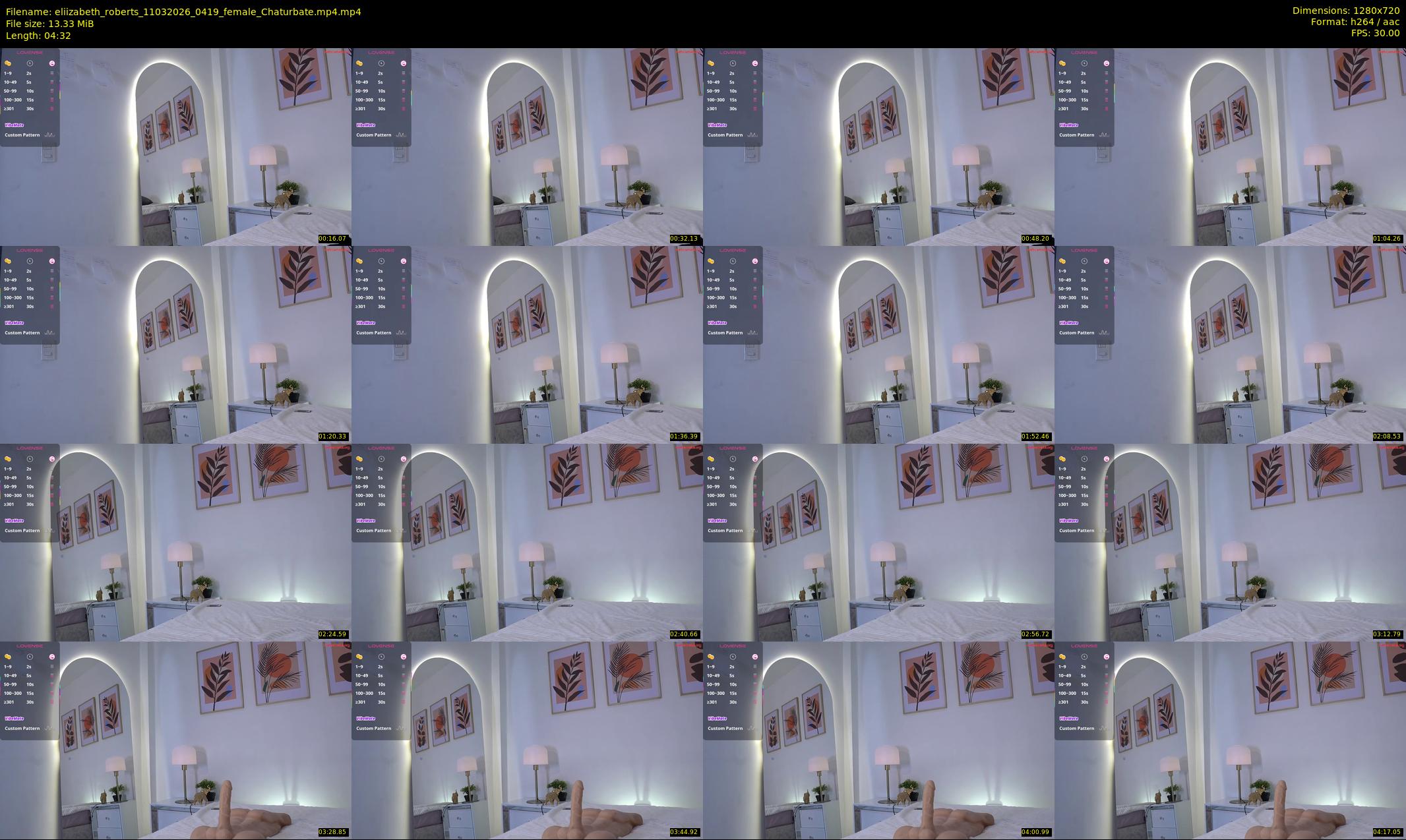 eliizabeth_roberts — 5 minute Chaturbate female cam show recording, 720p, Mar 11, 2026