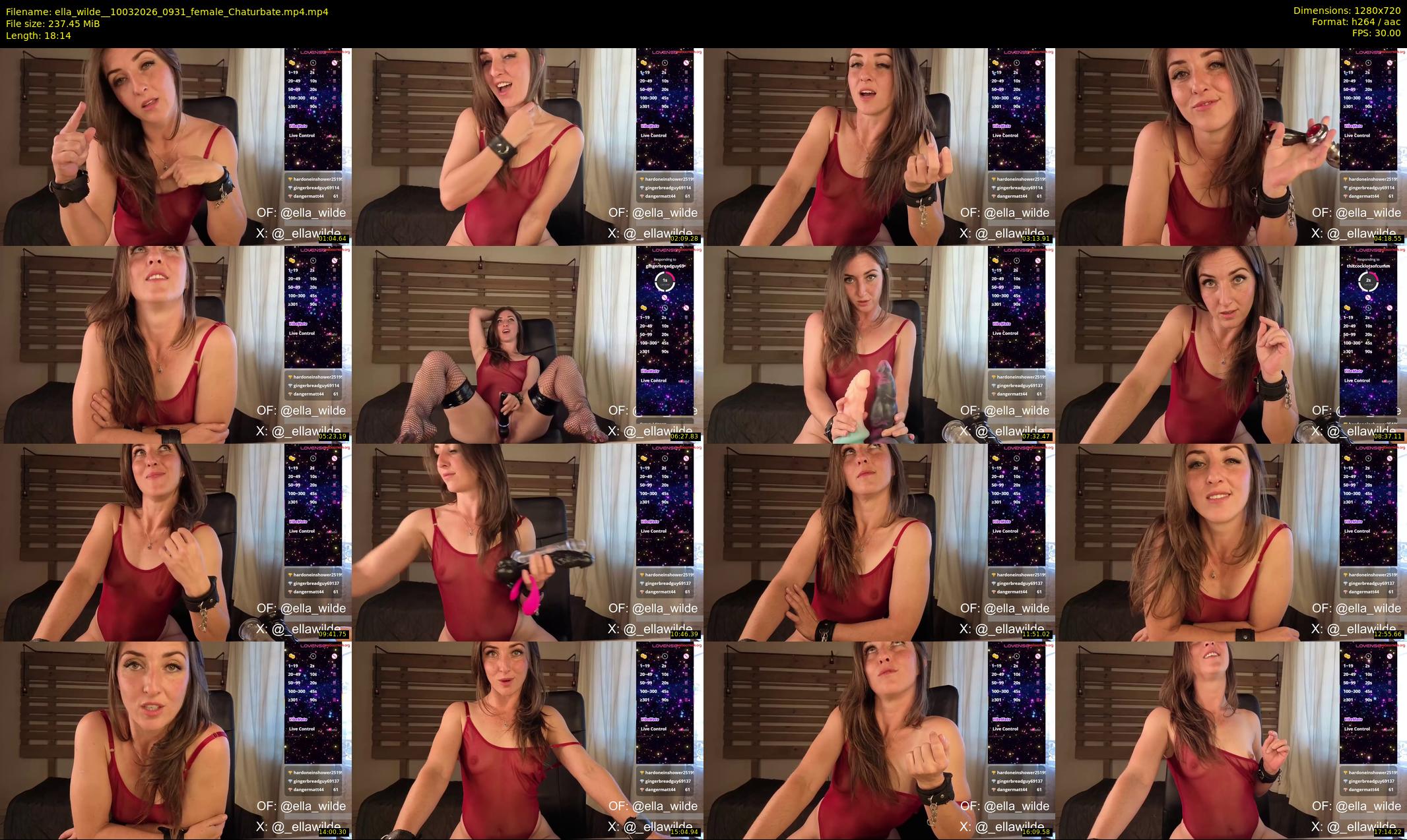 ella_wilde_ — 19 minute Chaturbate female cam show recording, 720p, Mar 10, 2026