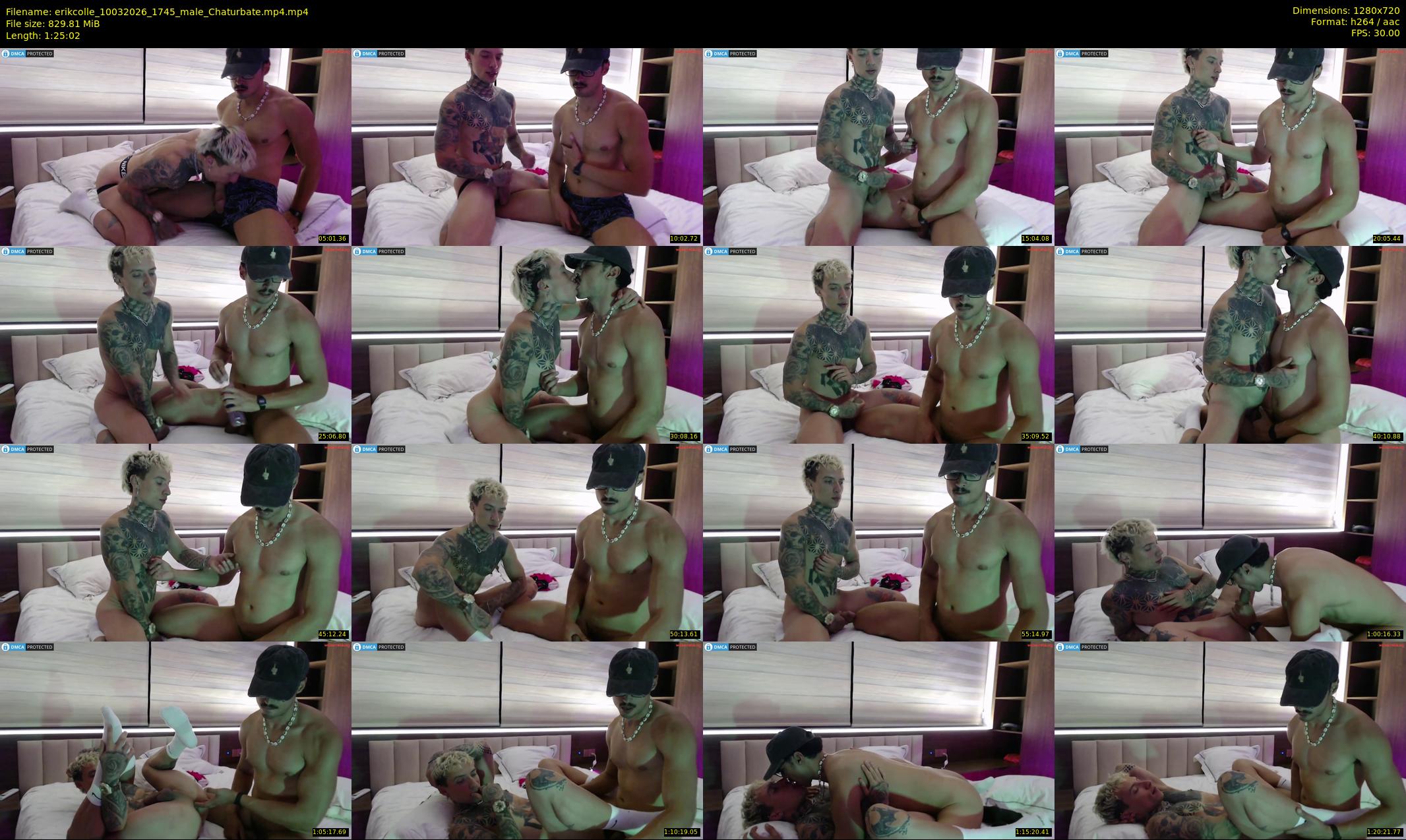 erikcolle — 86 minute Chaturbate male cam show recording, 720p, Mar 10, 2026
