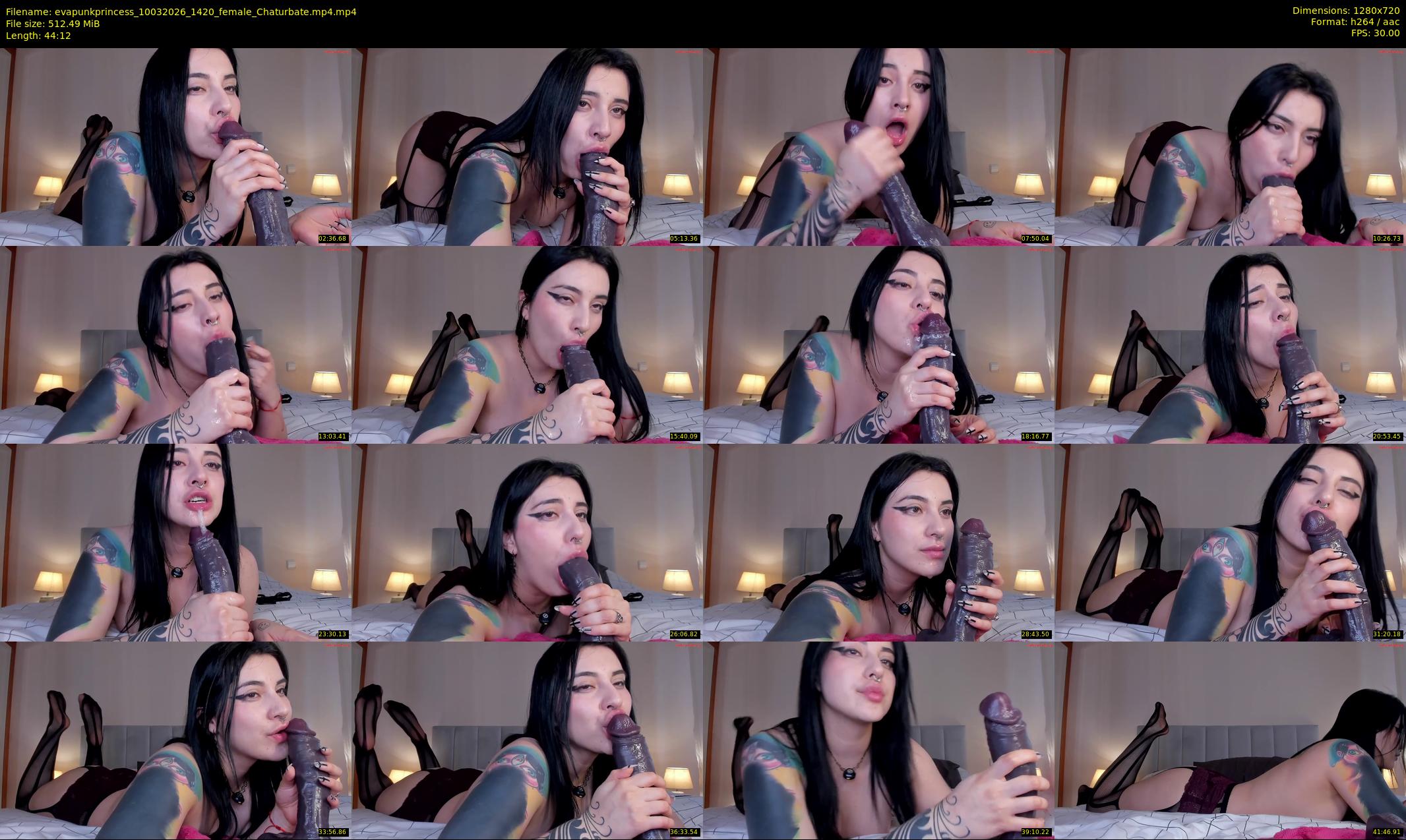 evapunkprincess — 45 minute Chaturbate female cam show recording, 720p, Mar 10, 2026
