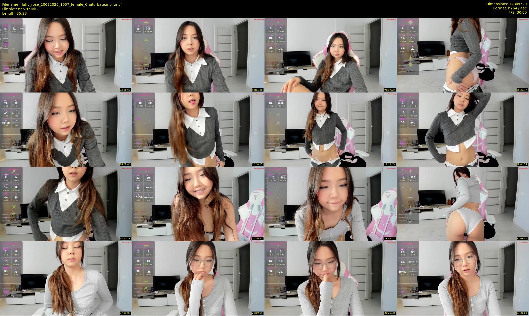 fluffy_rose — 36 minute Chaturbate female cam show recording, 720p, Mar 10, 2026
