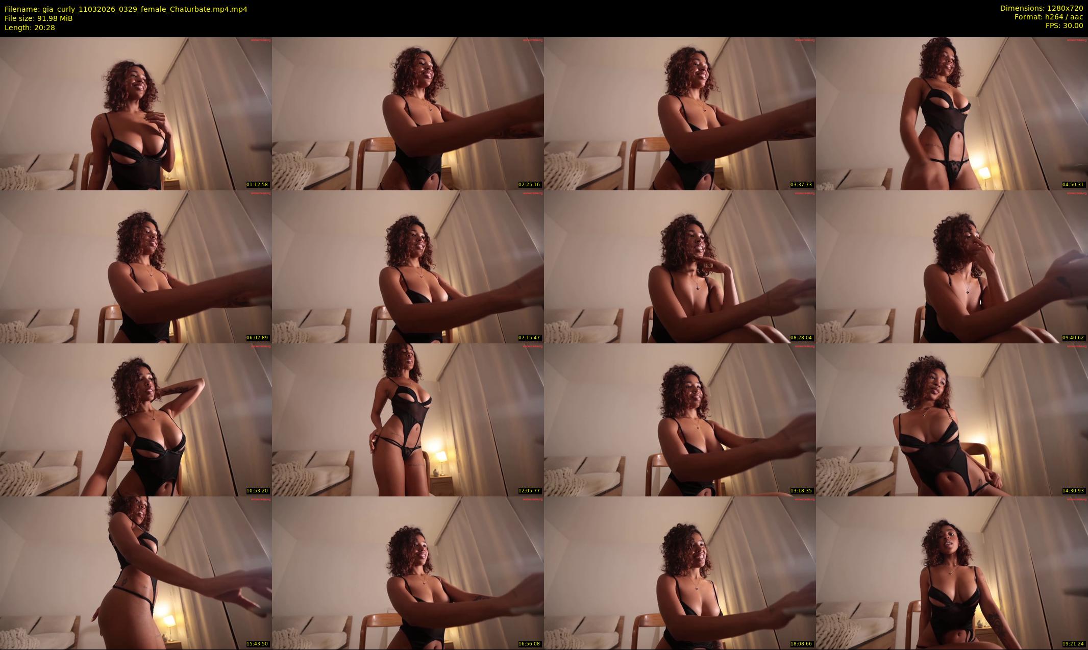 gia_curly — 21 minute Chaturbate female cam show recording, 720p, Mar 11, 2026