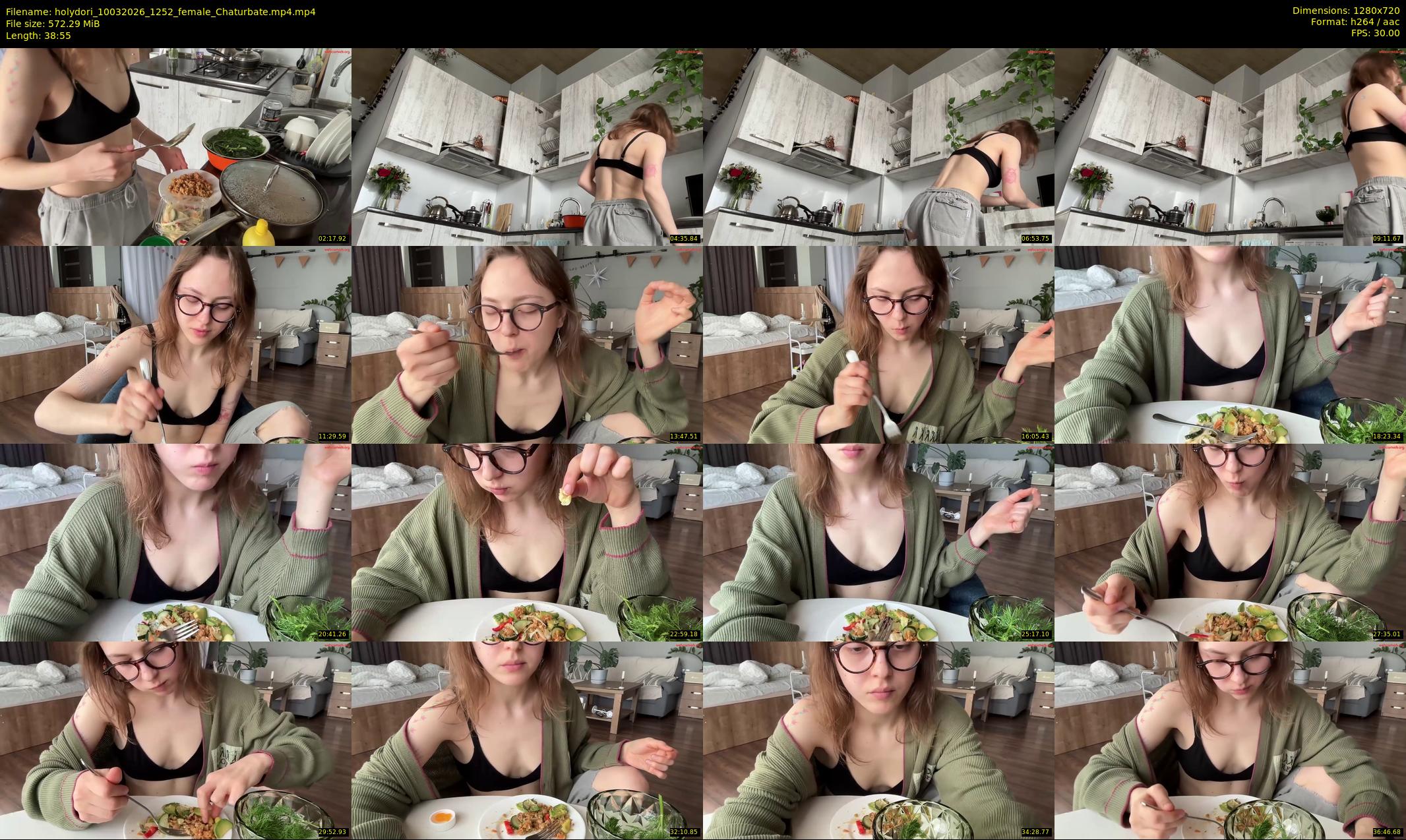 holydori — 39 minute Chaturbate female cam show recording, 720p, Mar 10, 2026
