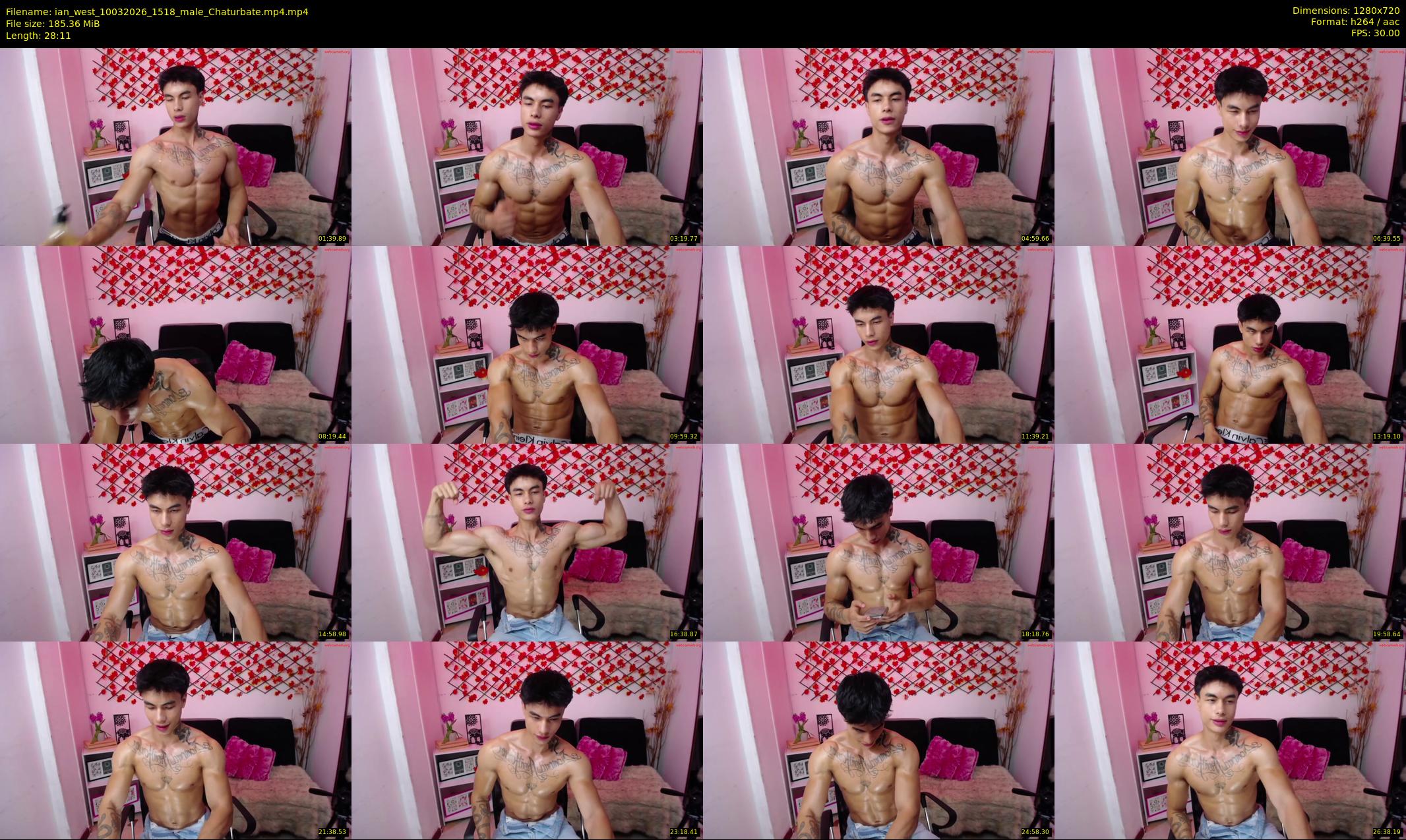 ian_west — 29 minute Chaturbate male cam show recording, 720p, Mar 10, 2026