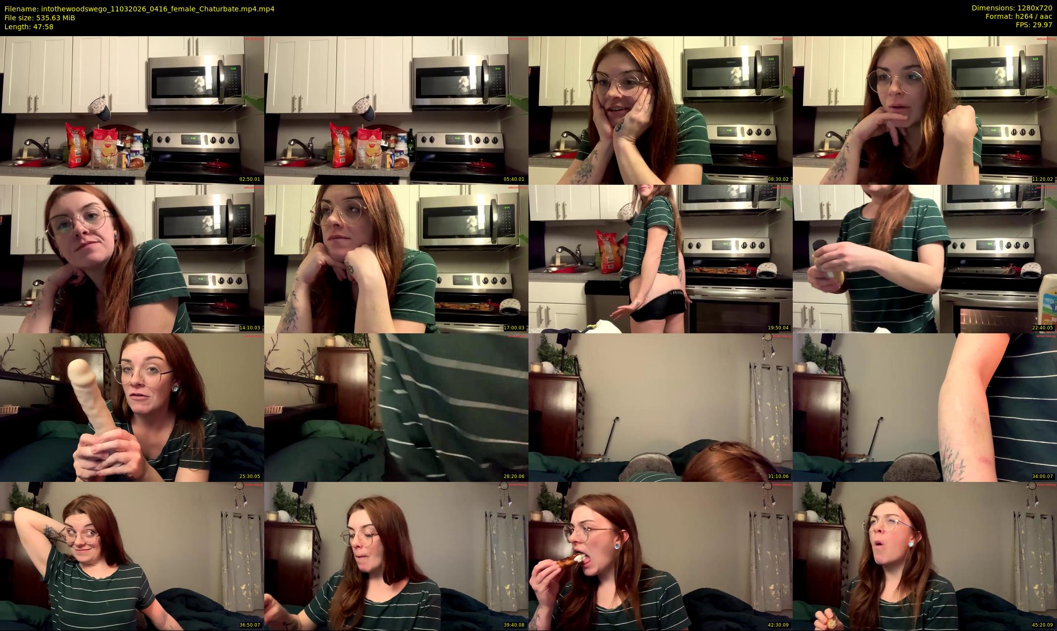 intothewoodswego — 48 minute Chaturbate female cam show recording, 720p, Mar 11, 2026