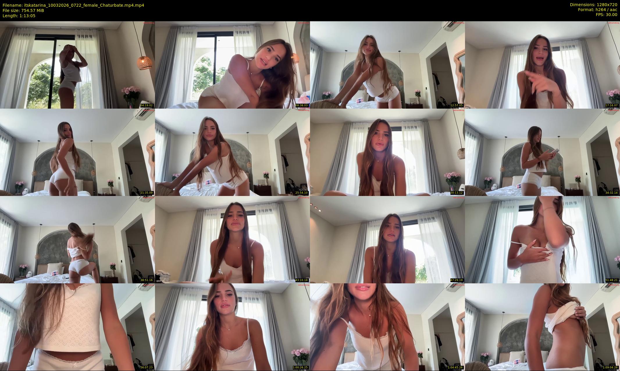 itskatarina — 74 minute Chaturbate female cam show recording, 720p, Mar 10, 2026