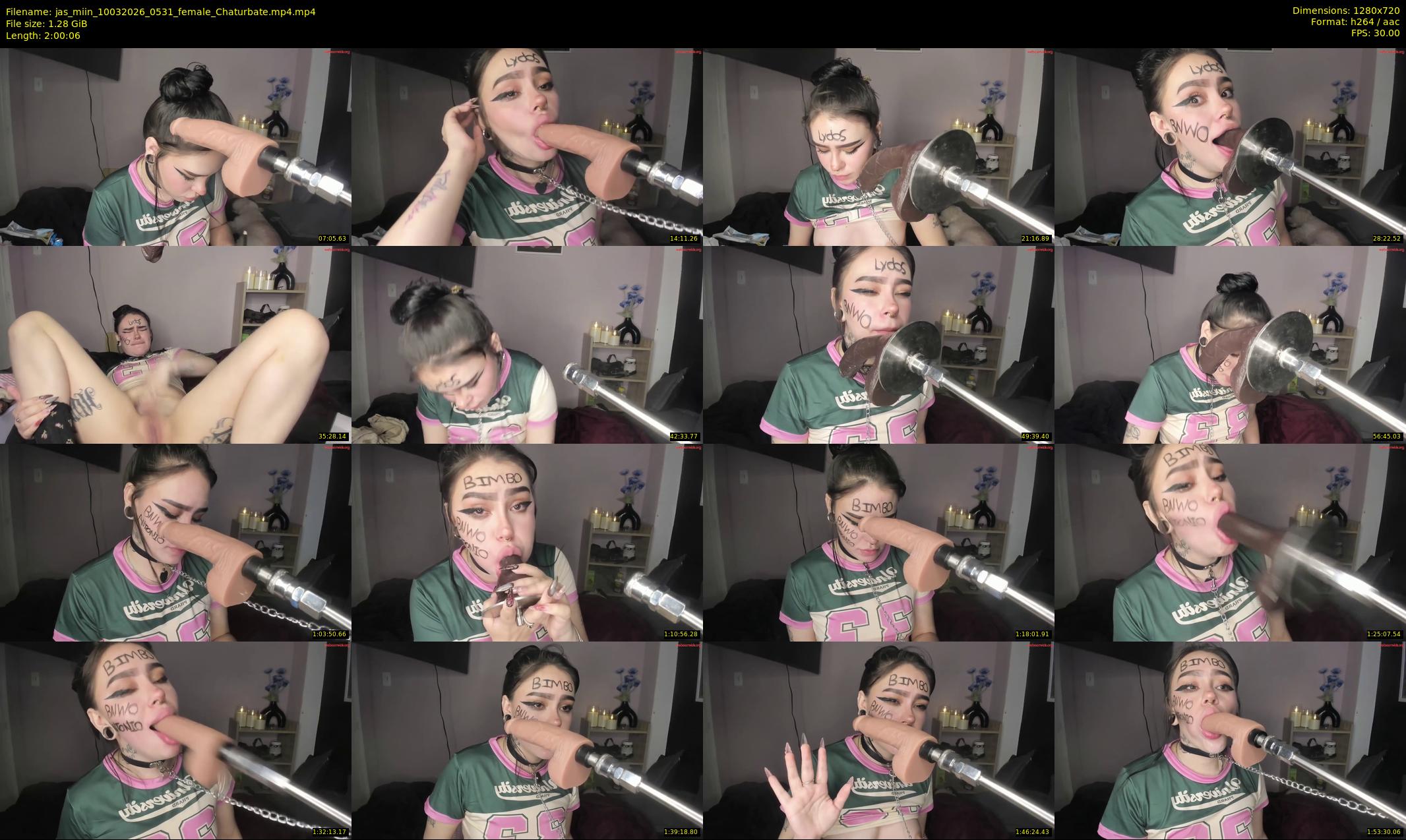jas_miin — 121 minute Chaturbate female cam show recording, 720p, Mar 10, 2026