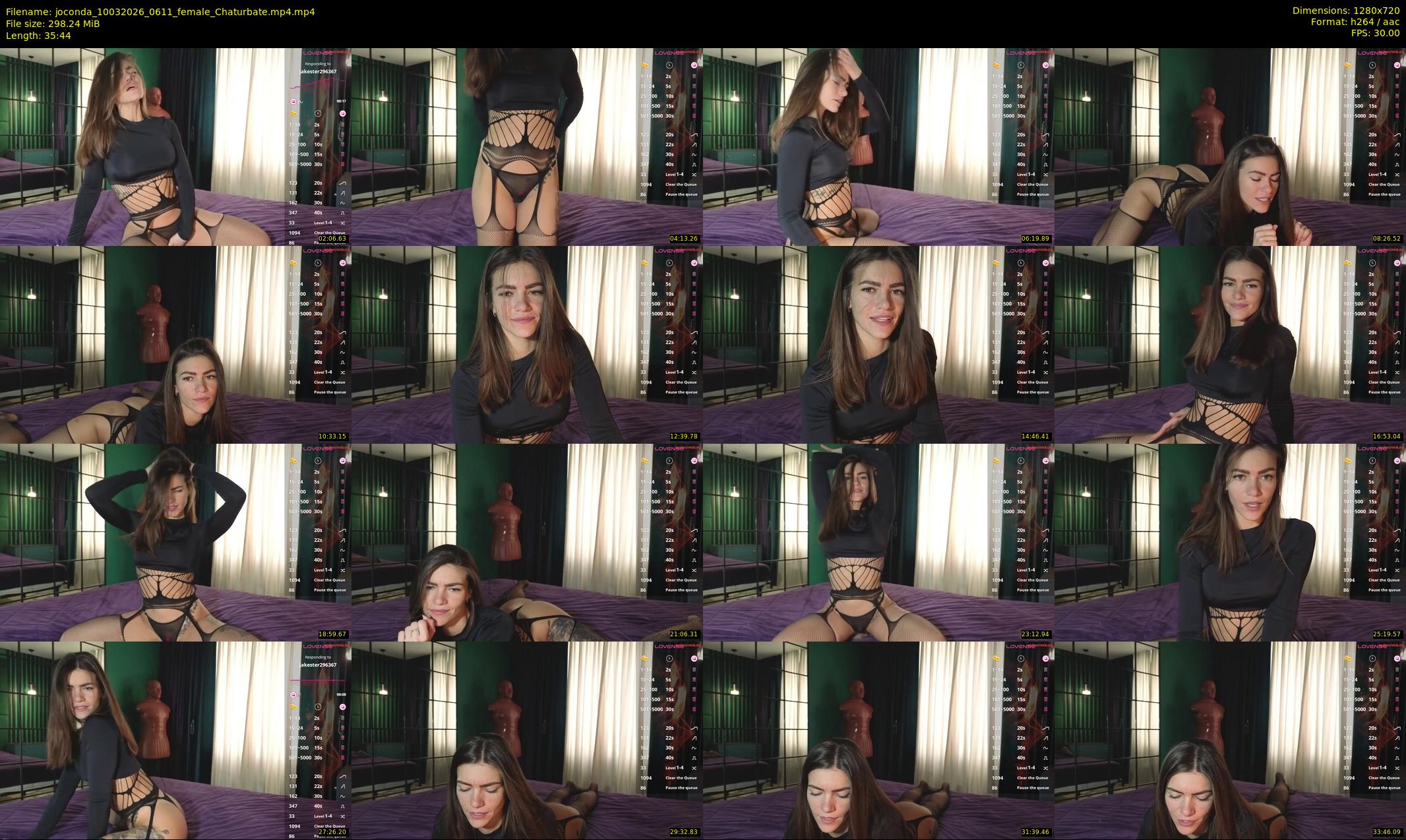 joconda — 36 minute Chaturbate female cam show recording, 720p, Mar 10, 2026