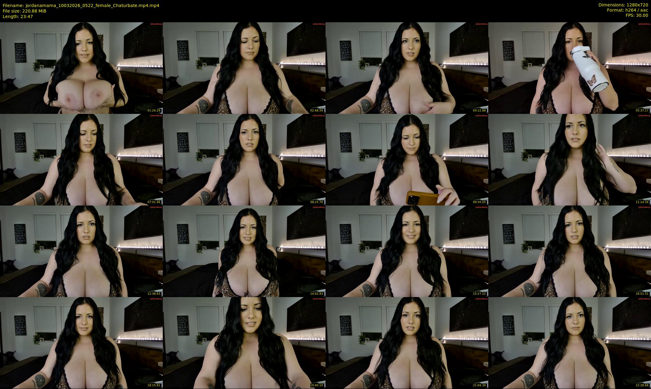 jordanamama — 24 minute Chaturbate couple cam show recording, 720p, Mar 10, 2026