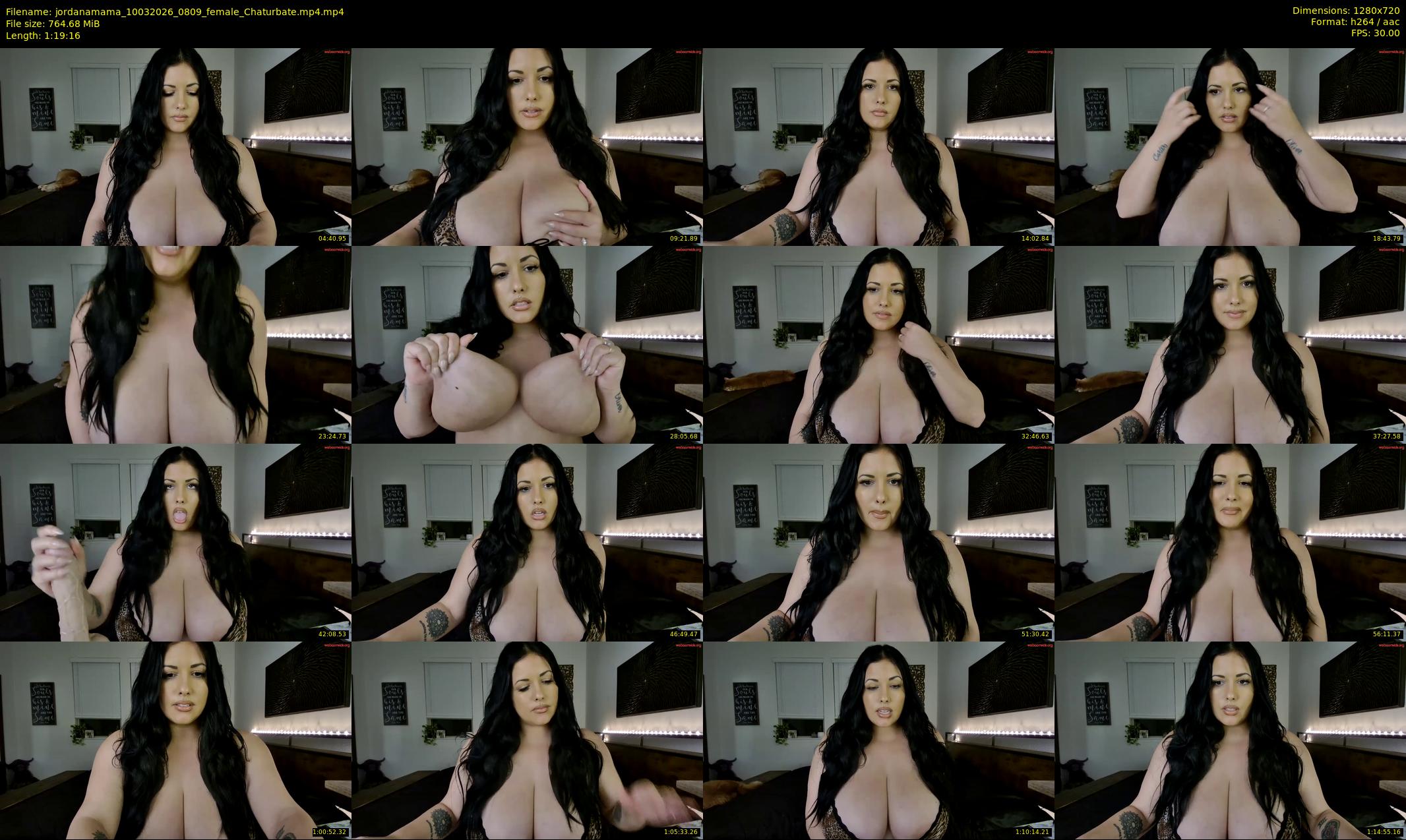 jordanamama — 80 minute Chaturbate couple cam show recording, 720p, Mar 10, 2026