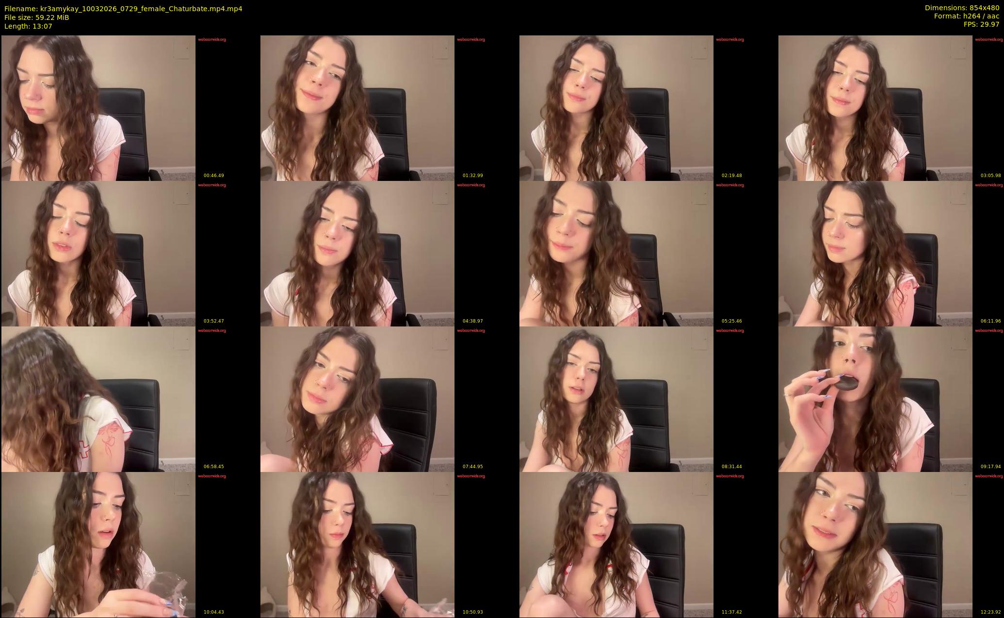 kr3amykay — 14 minute Chaturbate female cam show recording, 480p, Mar 10, 2026