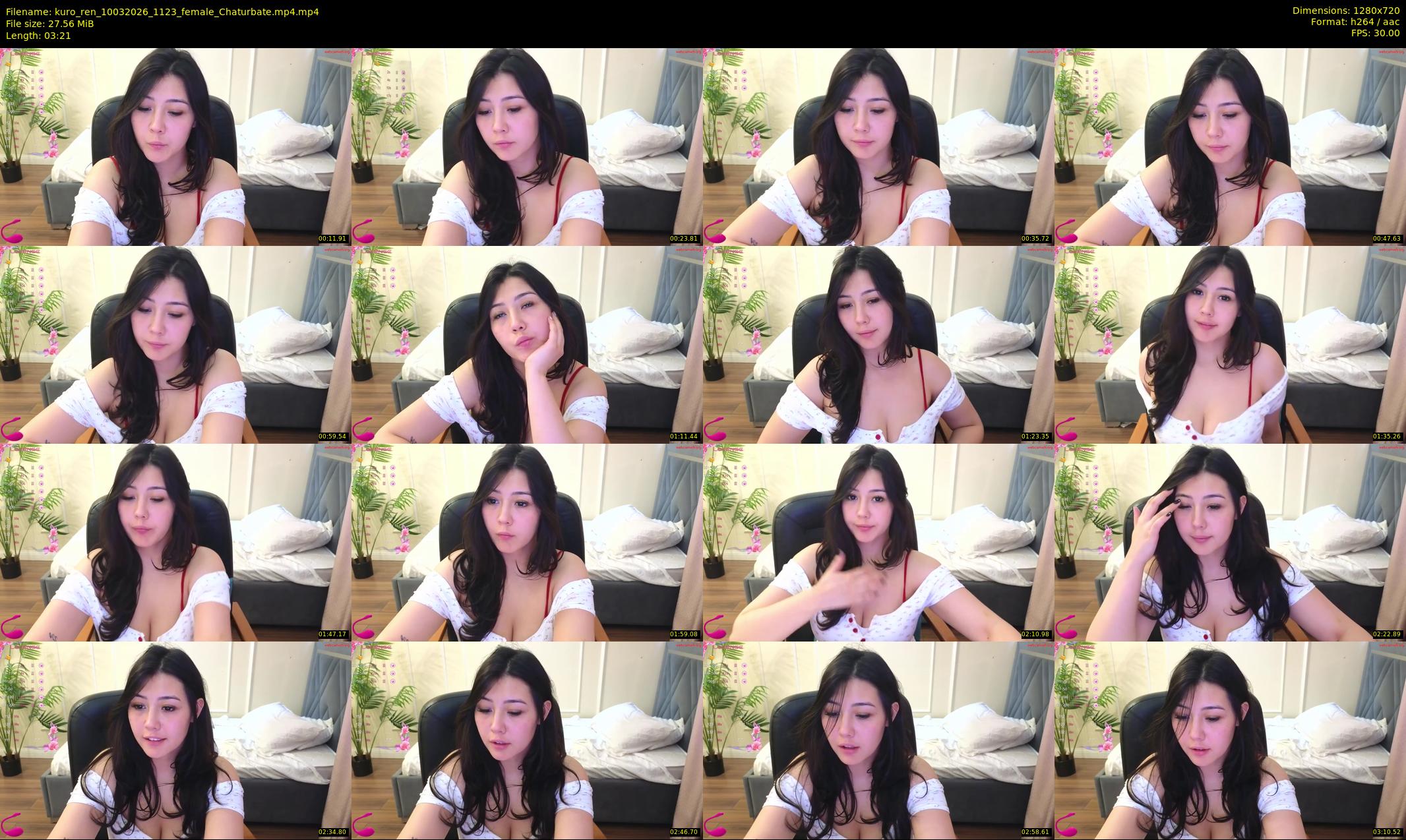 kuro_ren — 4 minute Chaturbate female cam show recording, 720p, Mar 10, 2026
