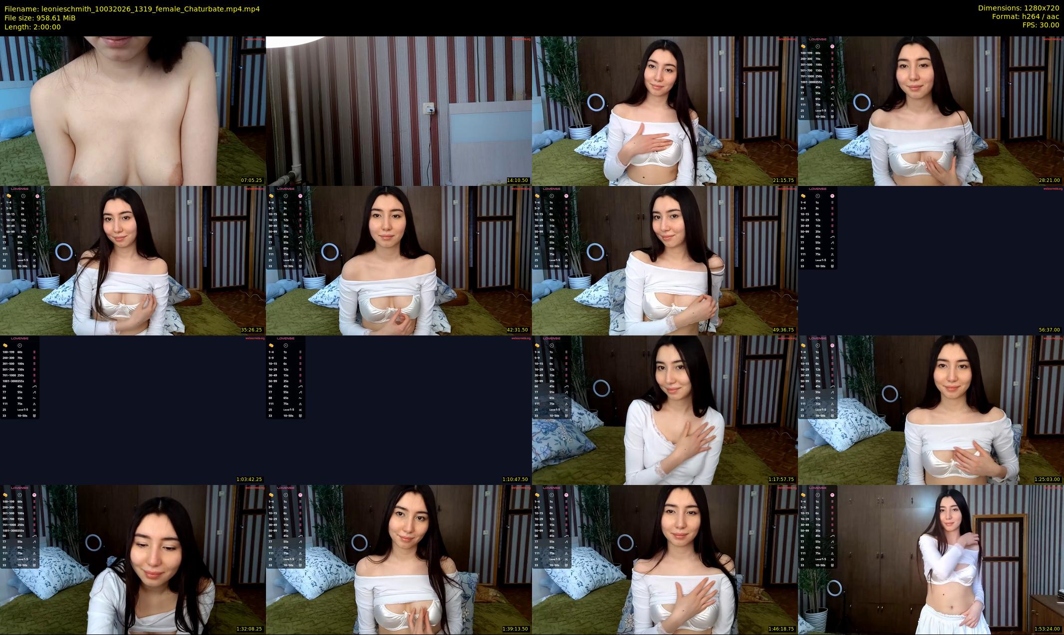 leonieschmith — 120 minute Chaturbate female cam show recording, 720p, Mar 10, 2026
