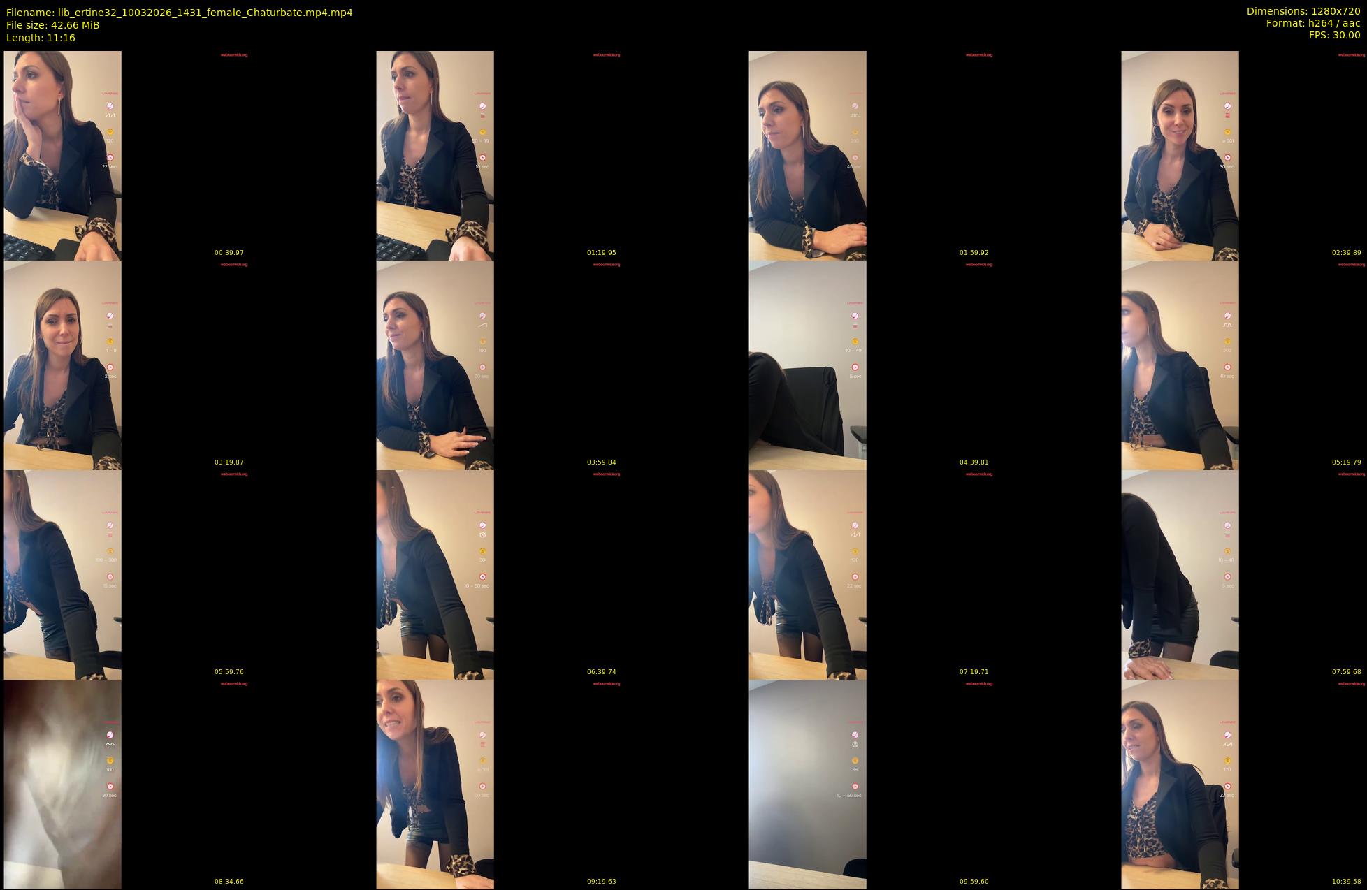 lib_ertine32 — 12 minute Chaturbate female cam show recording, 720p, Mar 10, 2026