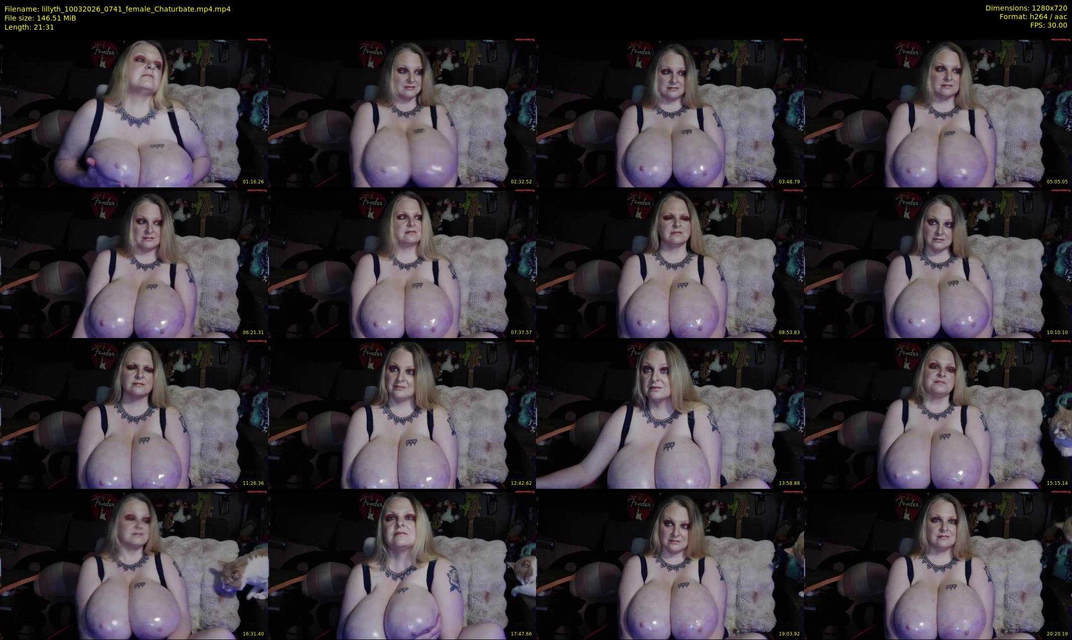 lillyth — 22 minute Chaturbate female cam show recording, 720p, Mar 10, 2026
