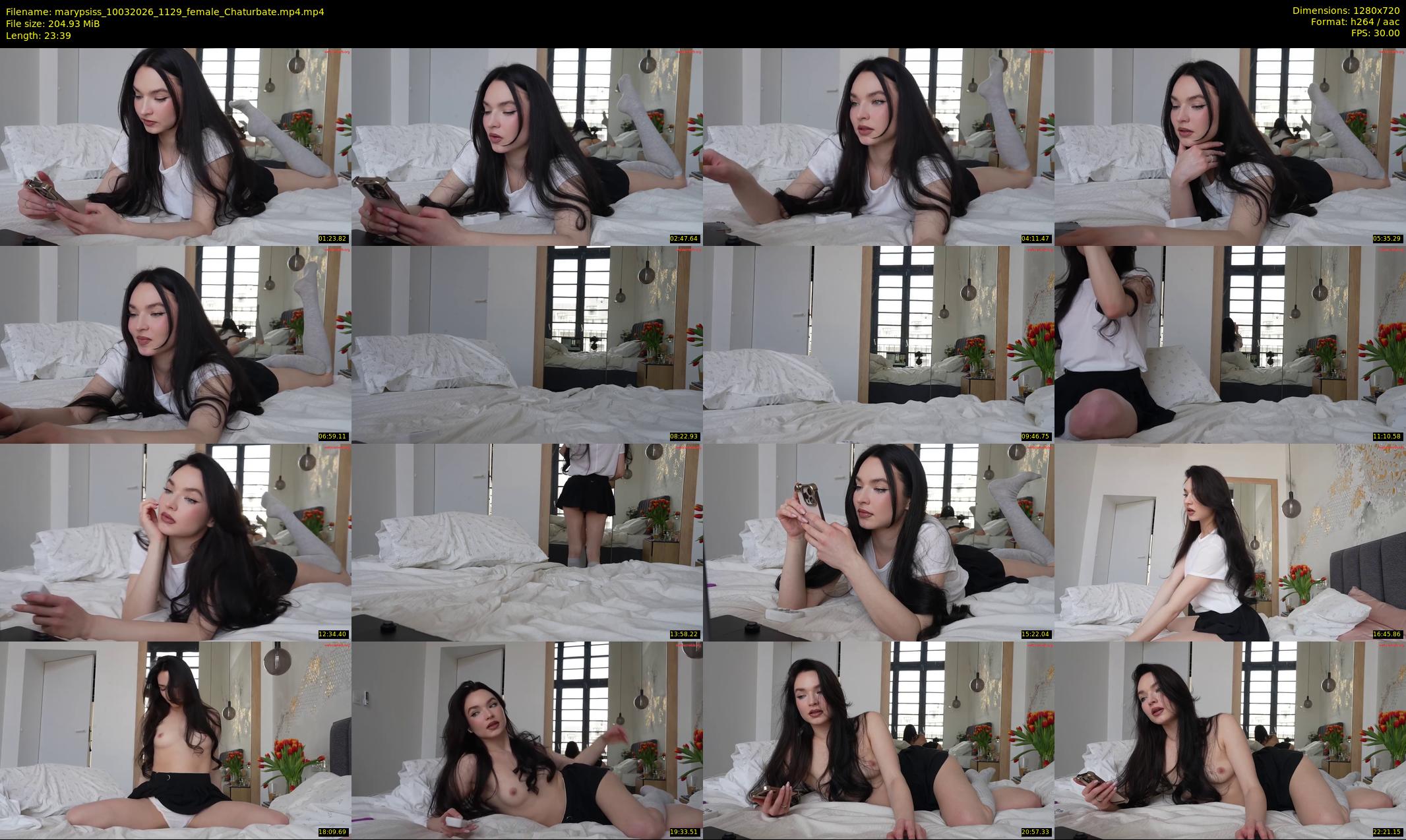 marypsiss — 24 minute Chaturbate female cam show recording, 720p, Mar 10, 2026
