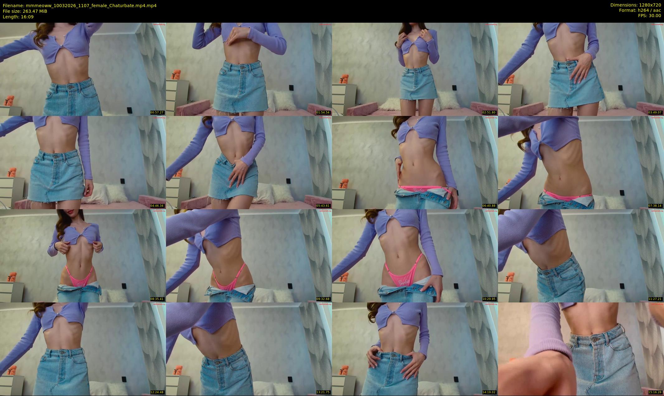 mmmeoww — 17 minute Chaturbate female cam show recording, 720p, Mar 10, 2026