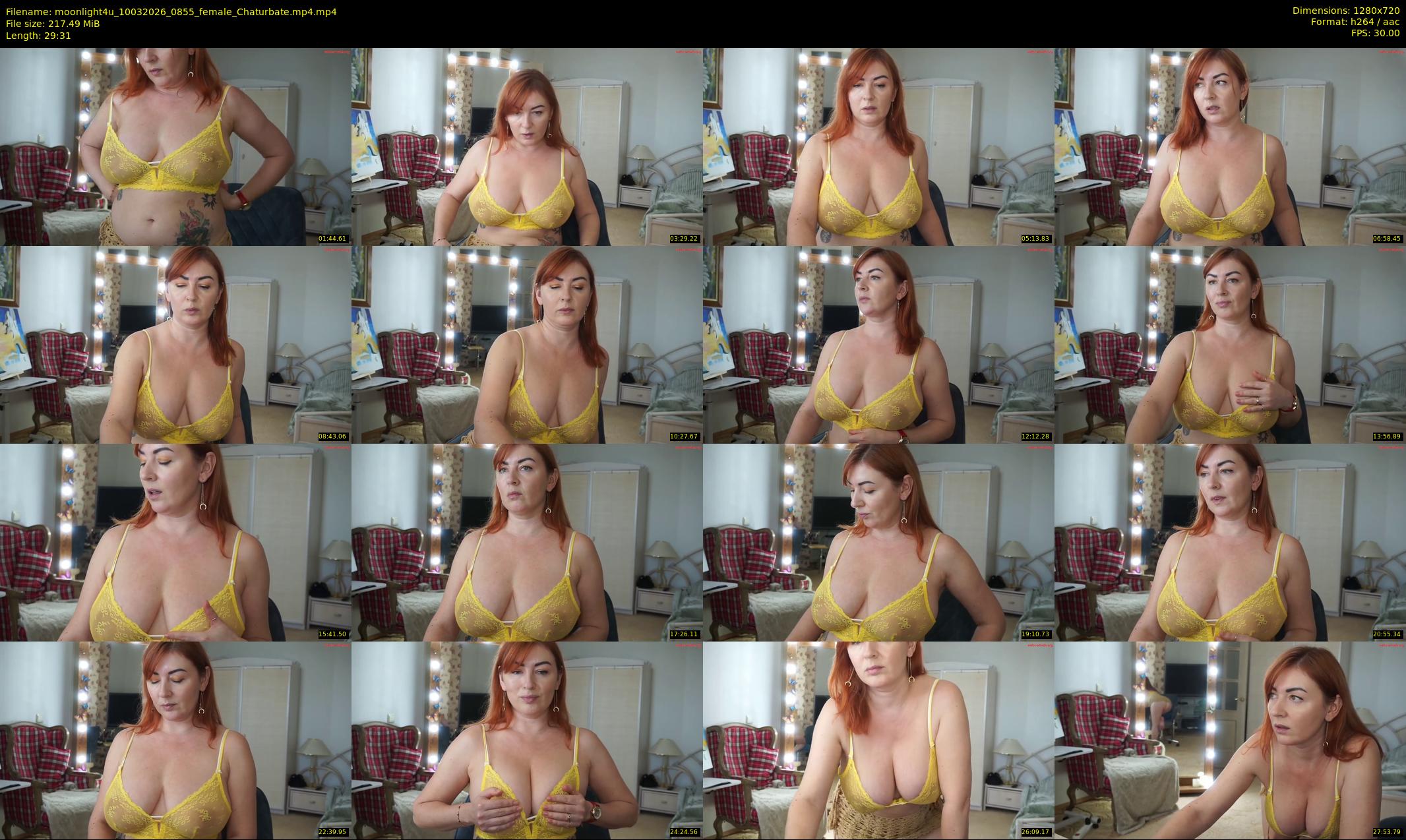 moonlight4u — 30 minute Chaturbate female cam show recording, 720p, Mar 10, 2026