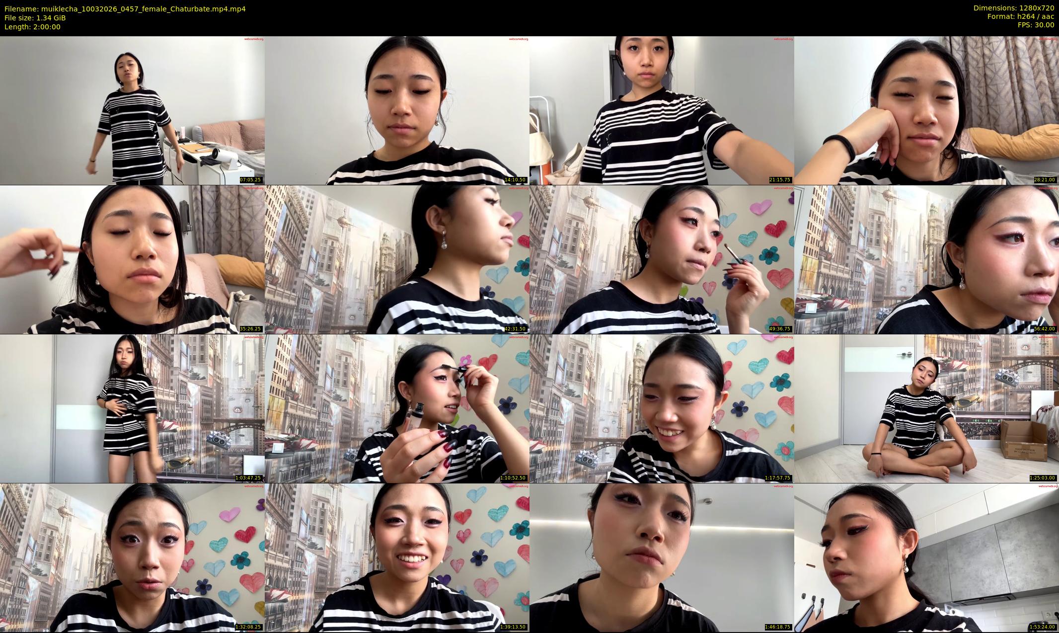 muiklecha — 120 minute Chaturbate female cam show recording, 720p, Mar 10, 2026