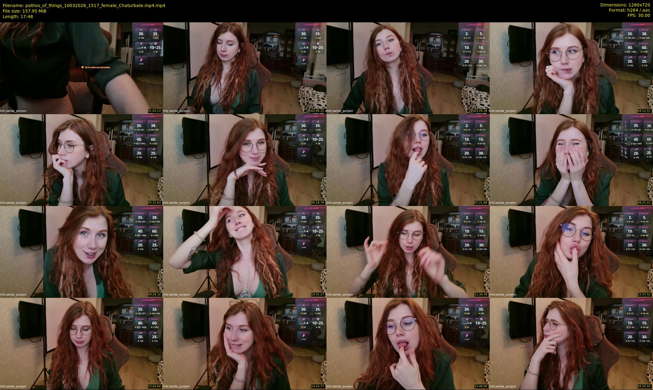 pathos_of_things — 18 minute Chaturbate female cam show recording, 720p, Mar 10, 2026