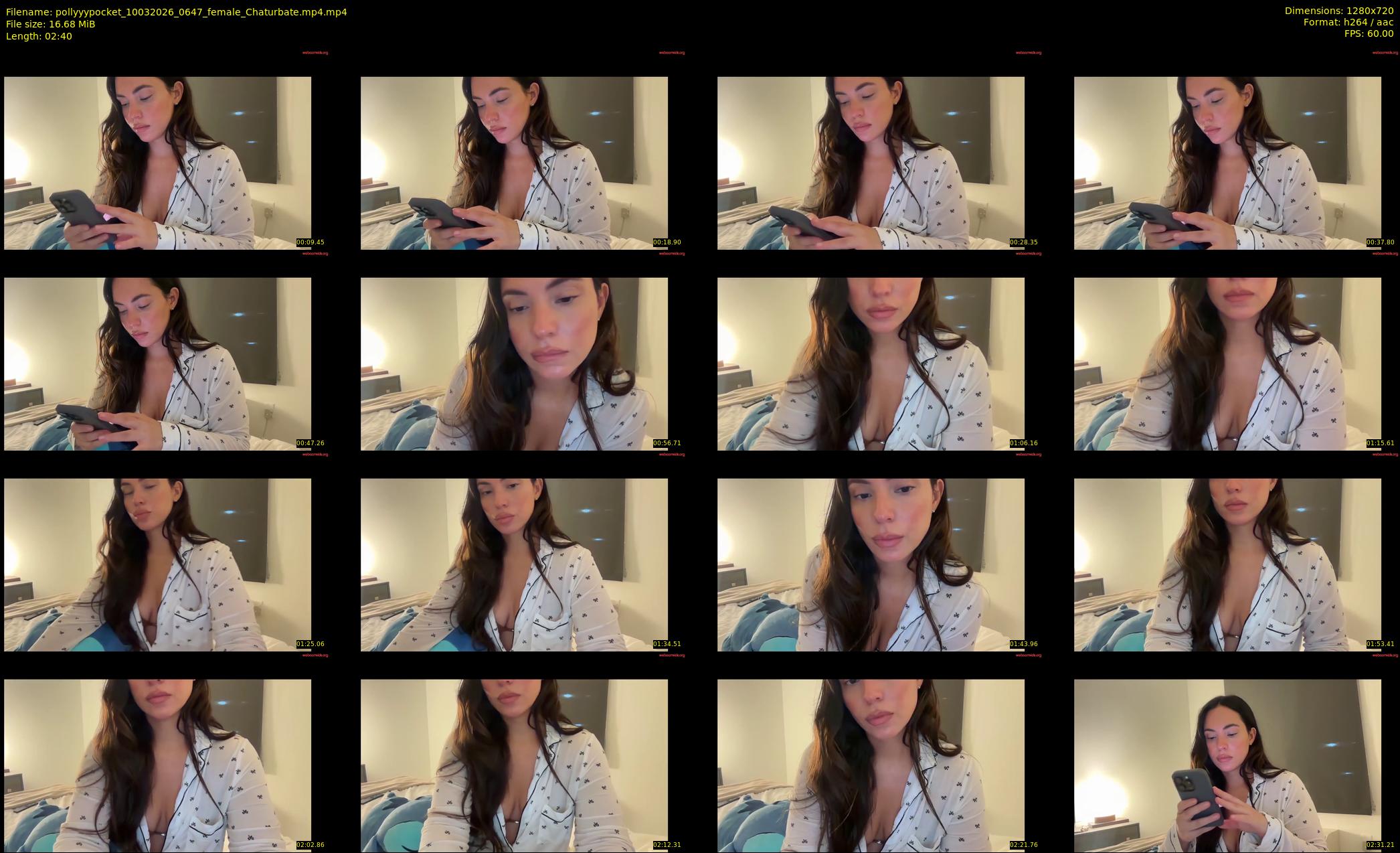 pollyyypocket — 3 minute Chaturbate female cam show recording, 720p, Mar 10, 2026