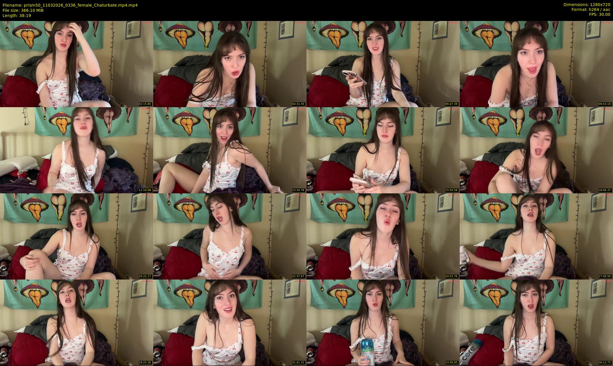 prism50 — 39 minute Chaturbate female cam show recording, 720p, Mar 11, 2026