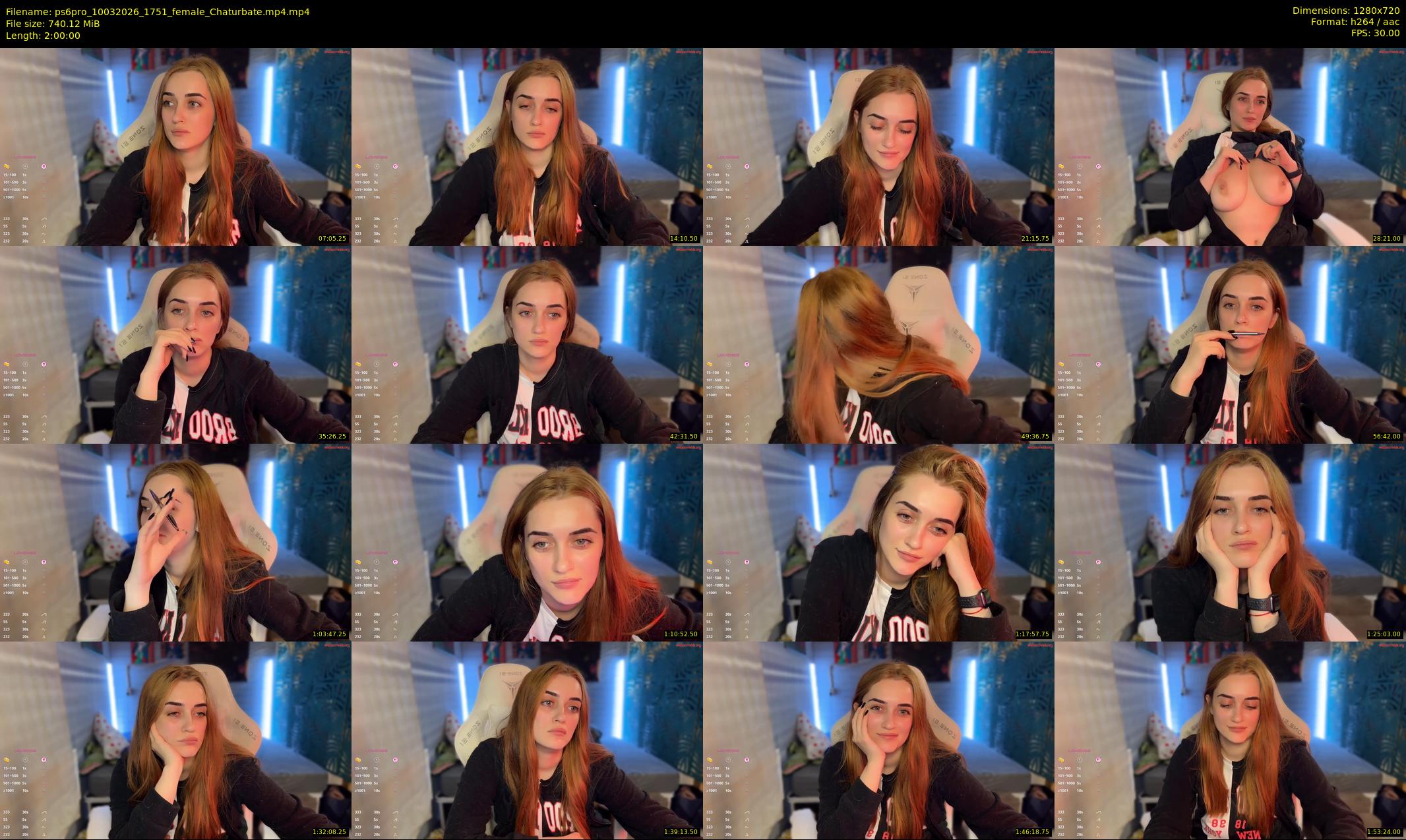 ps6pro — 120 minute Chaturbate female cam show recording, 720p, Mar 10, 2026