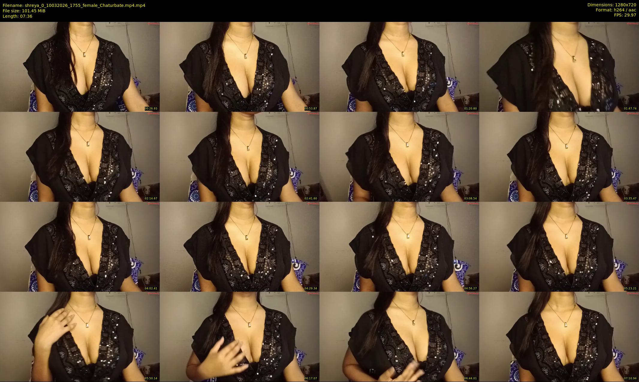 shreya_0 — 8 minute Chaturbate female cam show recording, 720p, Mar 10, 2026