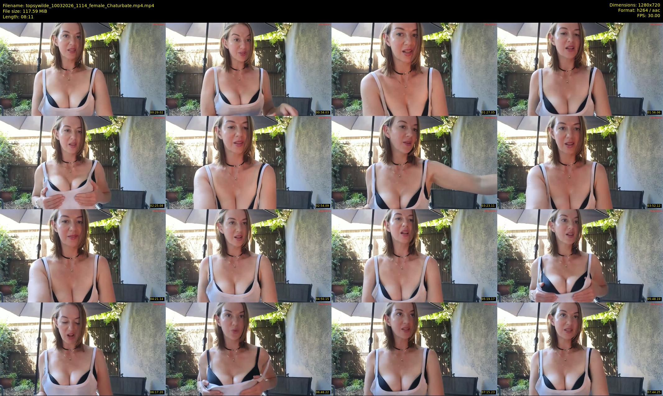 topsywilde — 9 minute Chaturbate female cam show recording, 720p, Mar 10, 2026