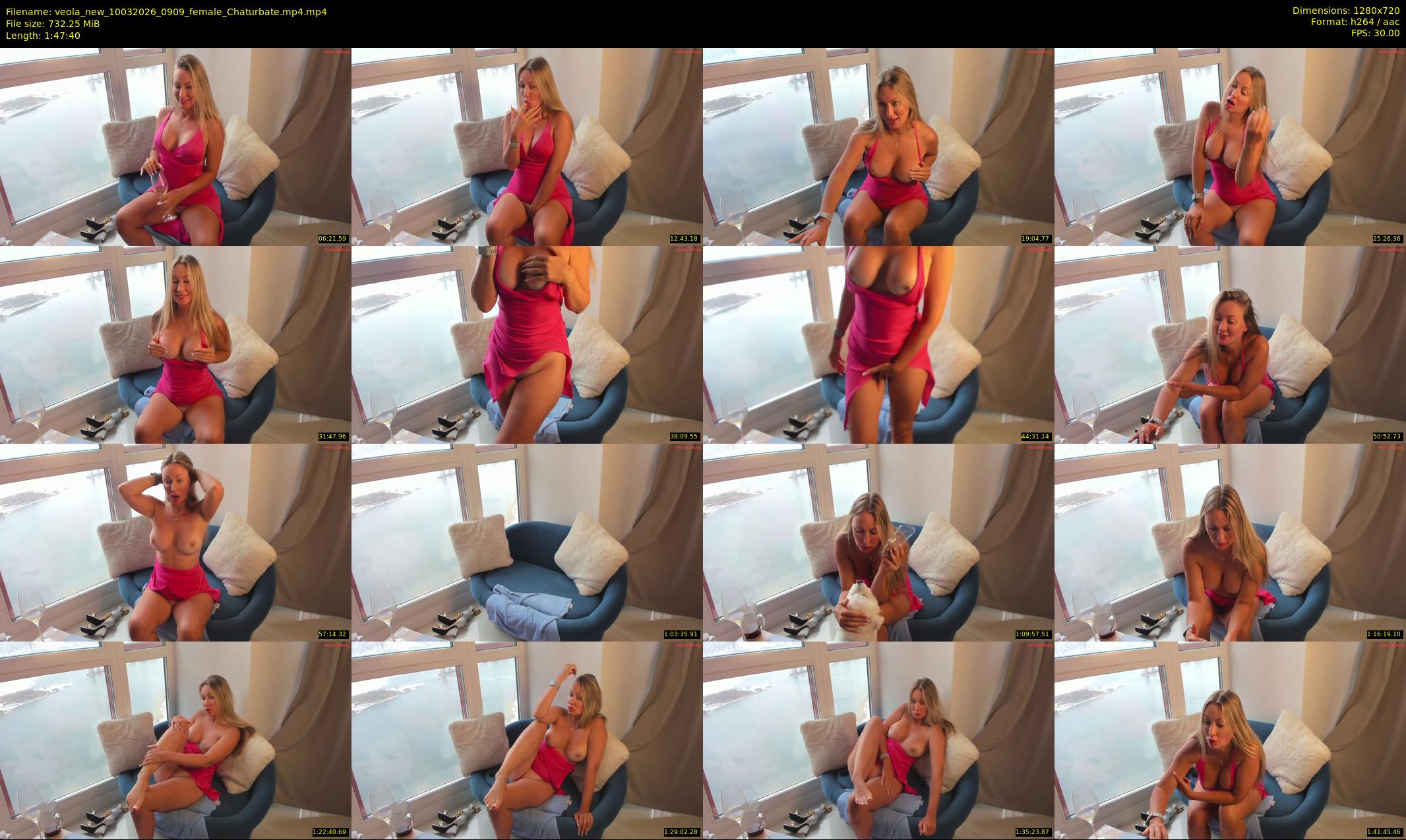 veola_new — 108 minute Chaturbate female cam show recording, 720p, Mar 10, 2026