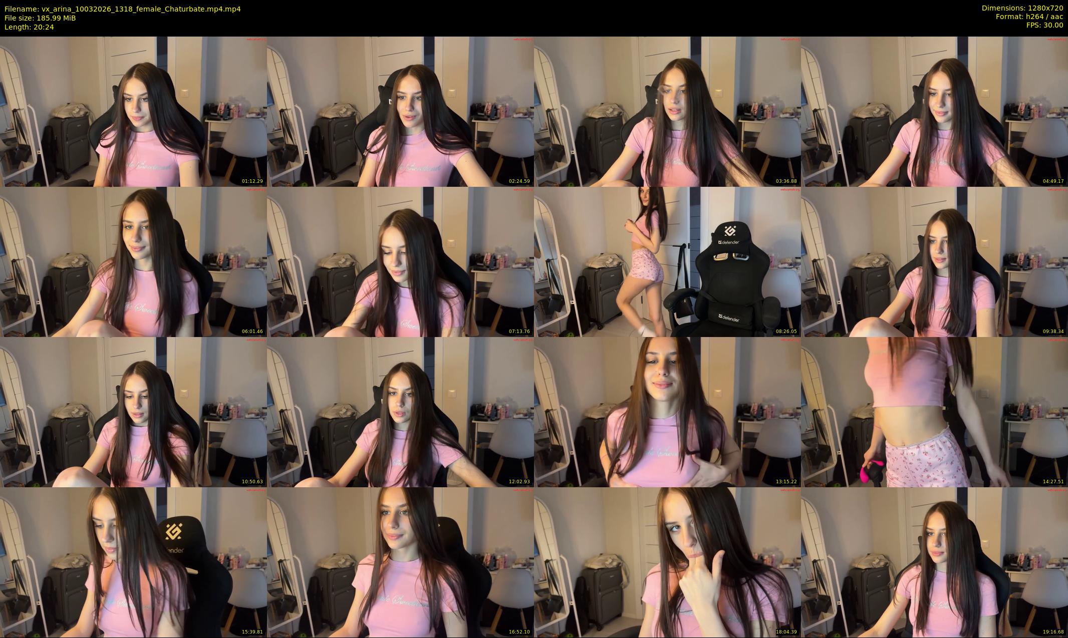 vx_arina — 21 minute Chaturbate female cam show recording, 720p, Mar 10, 2026