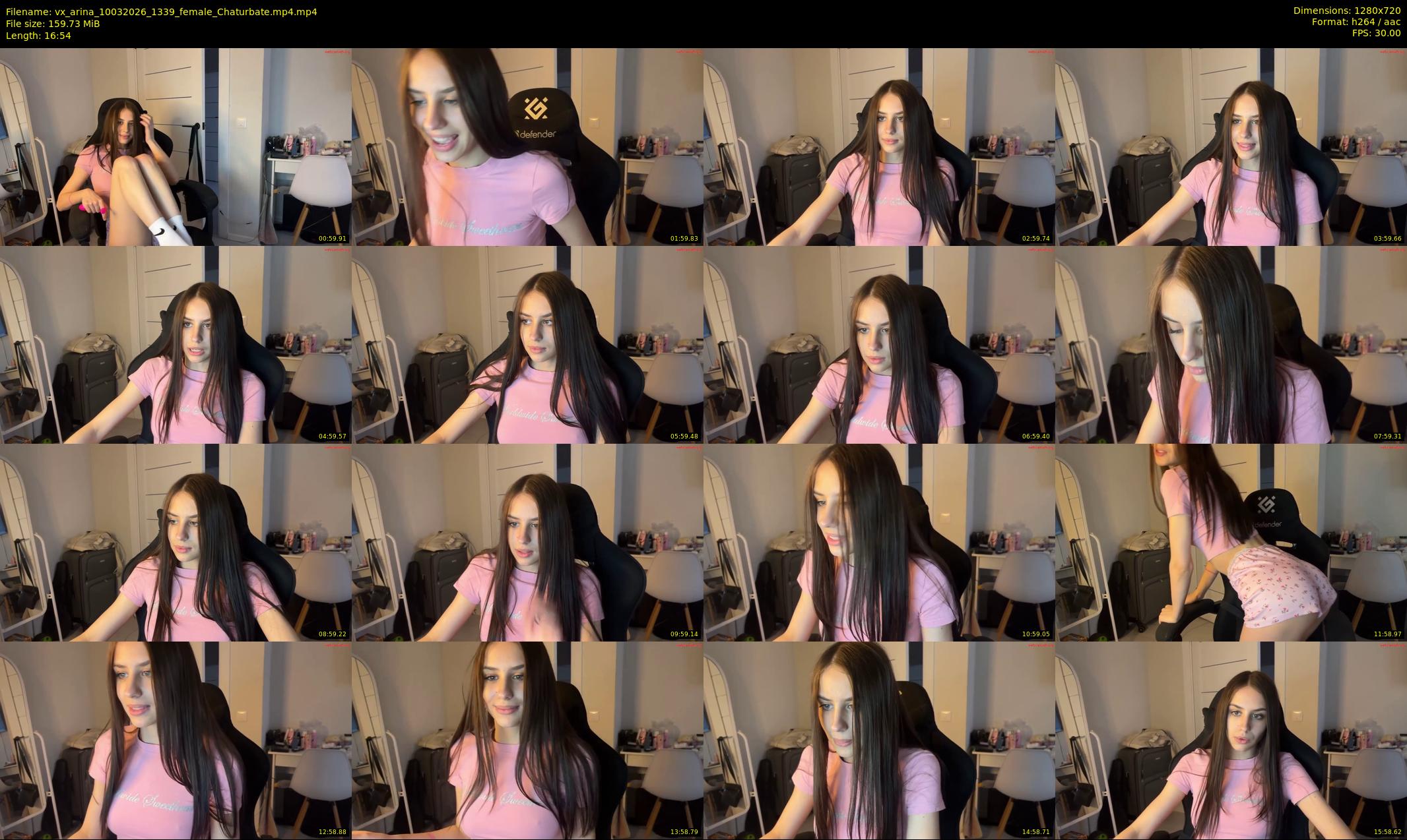 vx_arina — 17 minute Chaturbate female cam show recording, 720p, Mar 10, 2026