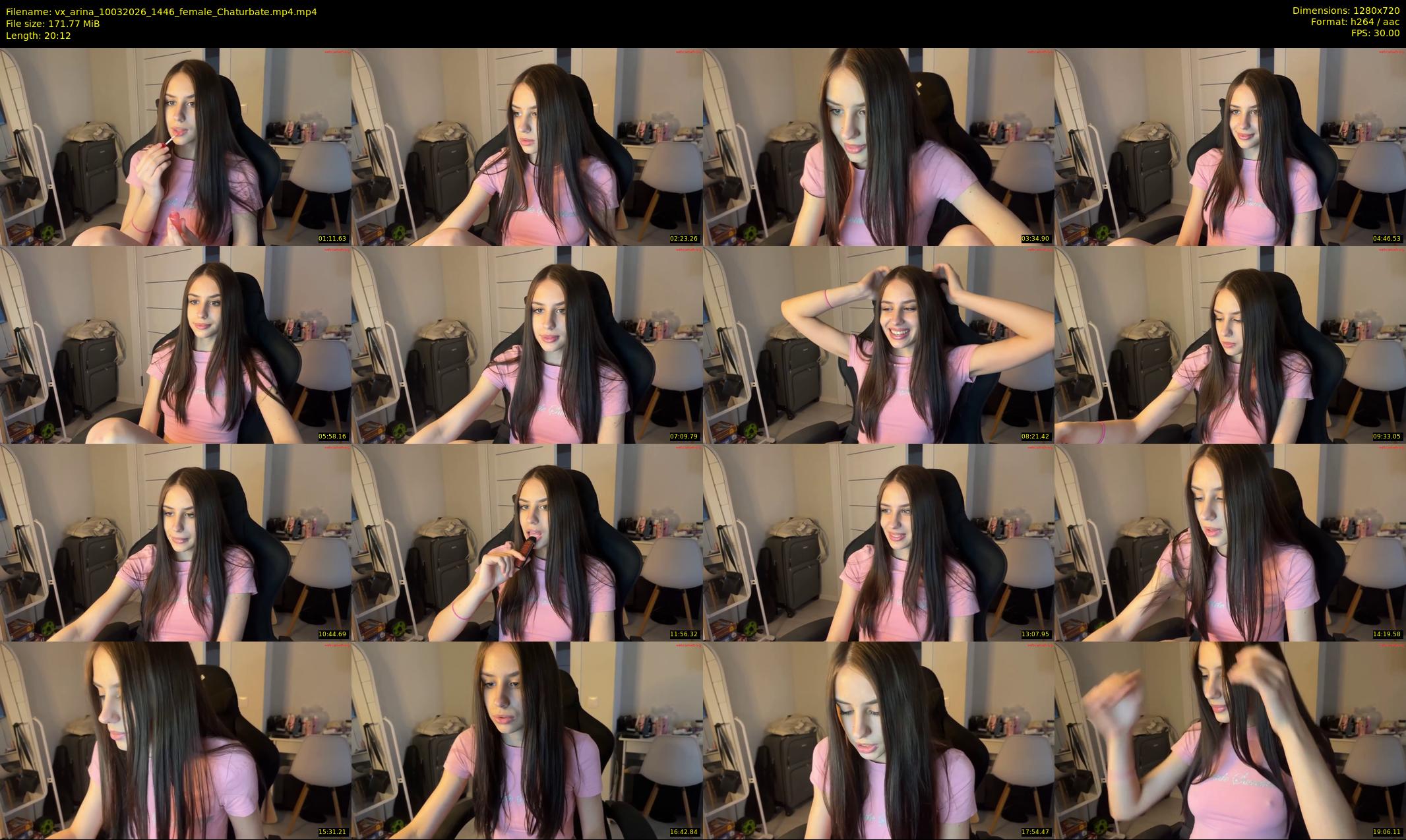 vx_arina — 21 minute Chaturbate female cam show recording, 720p, Mar 10, 2026