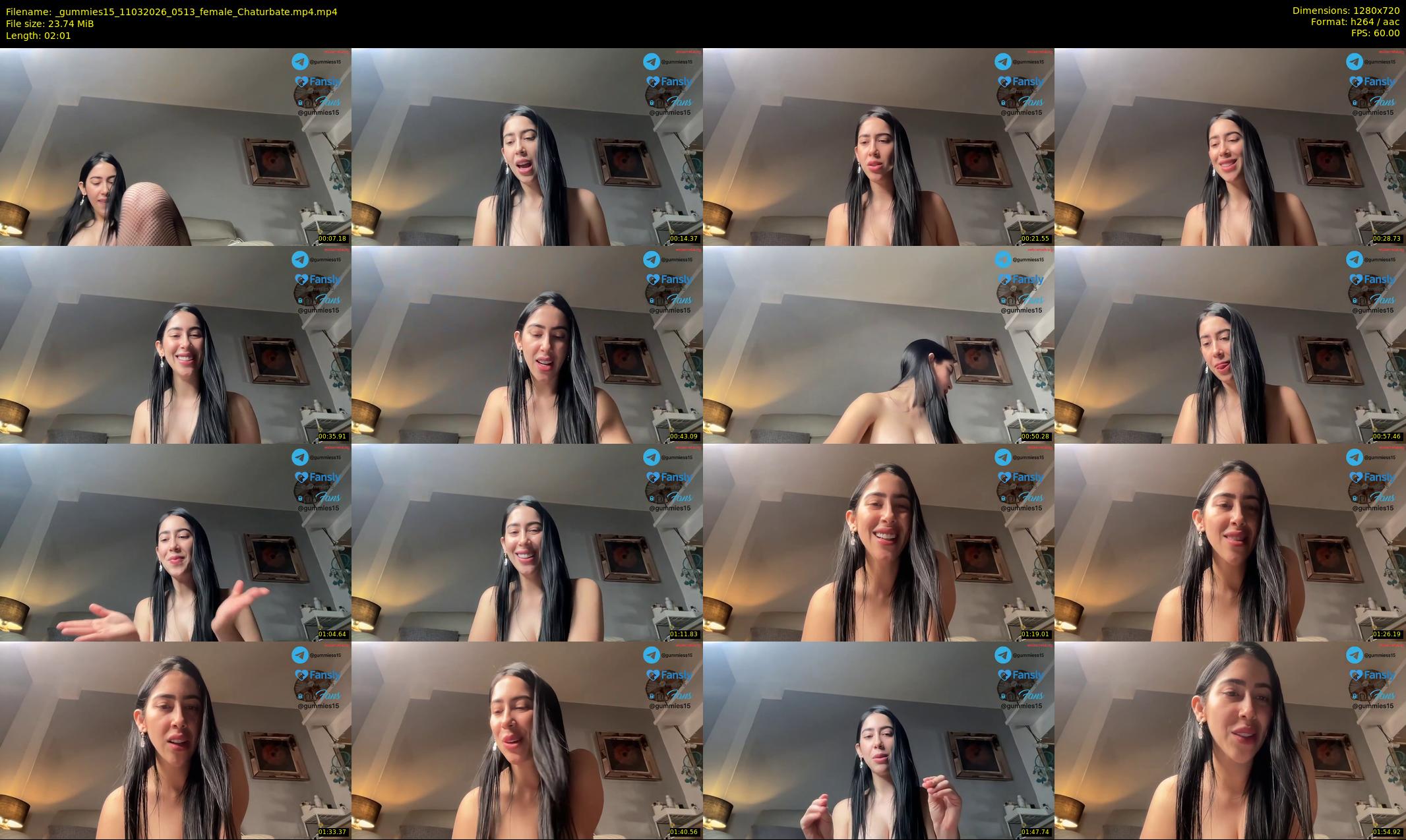_gummies15 — 3 minute Chaturbate female cam show recording, 720p, Mar 11, 2026