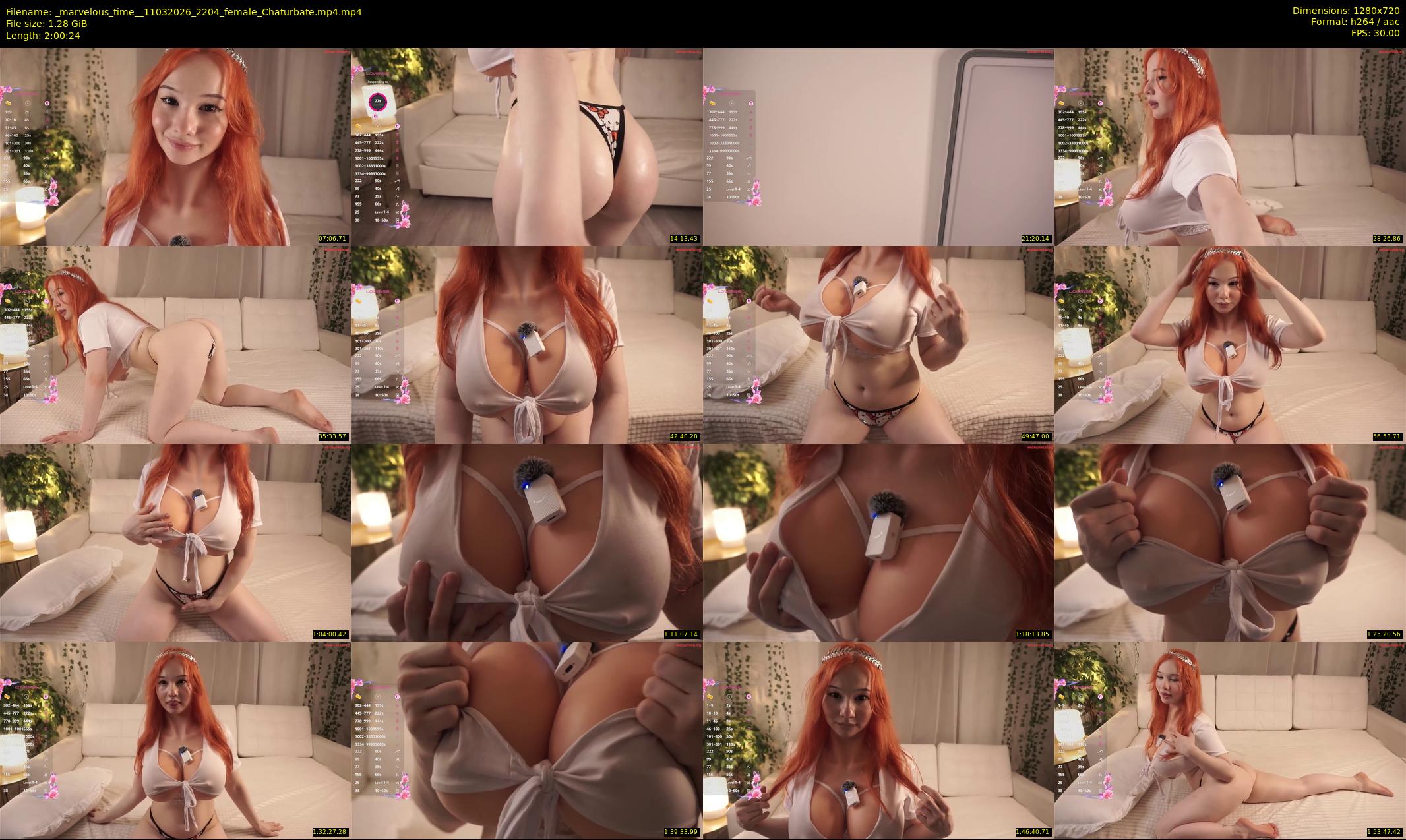 _marvelous_time_ — 121 minute Chaturbate female cam show recording, 720p, Mar 11, 2026