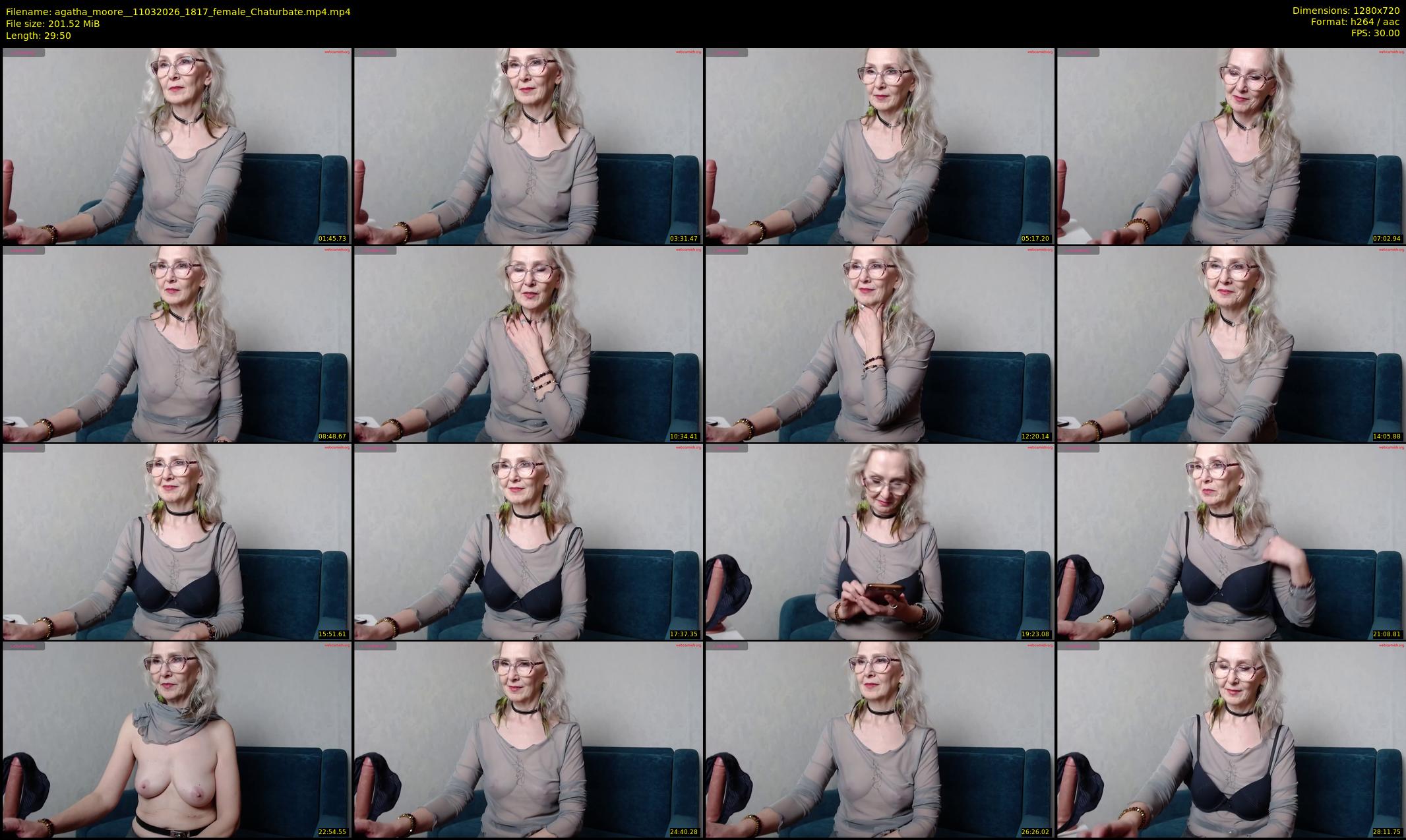 agatha_moore_ — 30 minute Chaturbate female cam show recording, 720p, Mar 11, 2026
