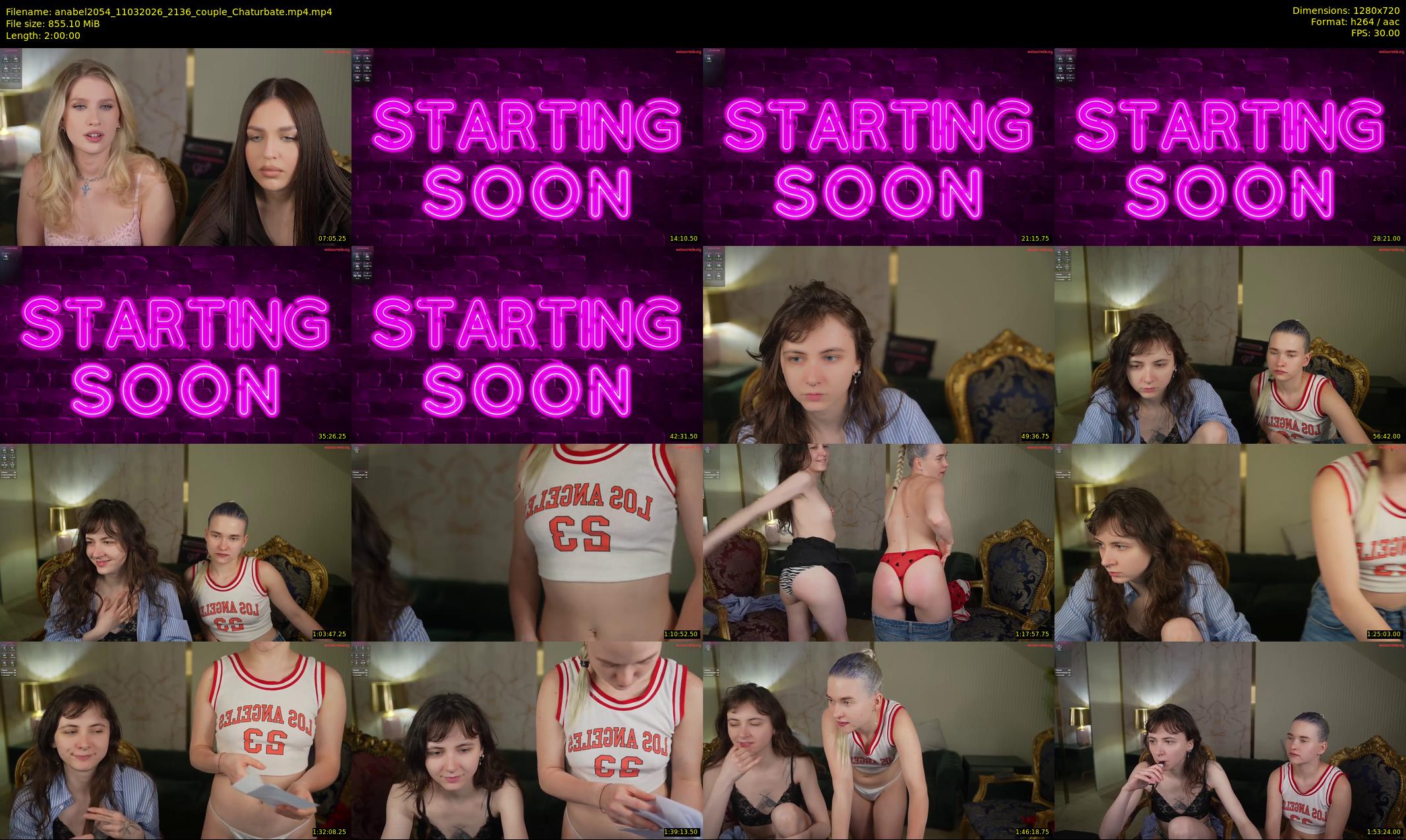 anabel2054 — 120 minute Chaturbate female cam show recording, 720p, Mar 11, 2026