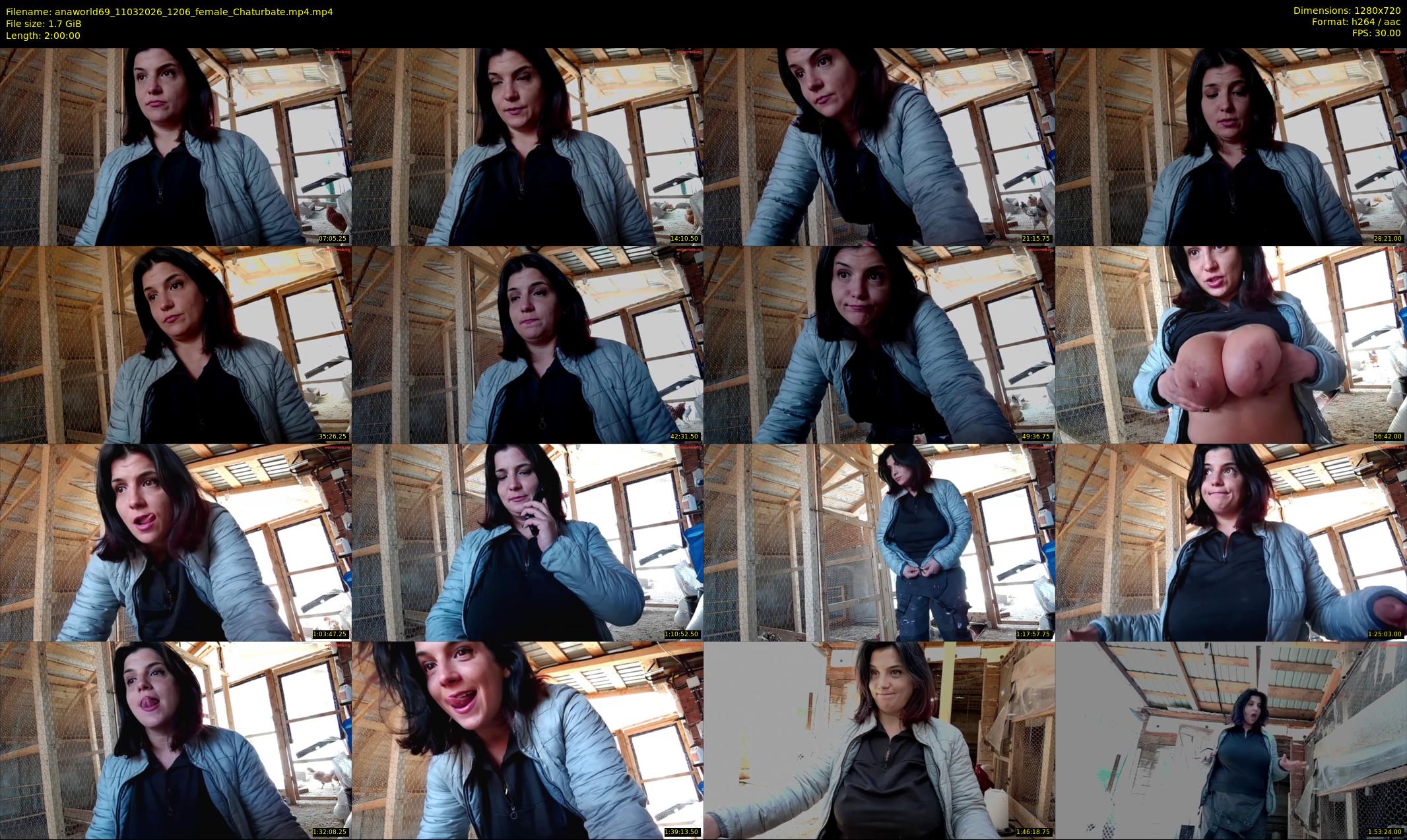 anaworld69 — 120 minute Chaturbate female cam show recording, 720p, Mar 11, 2026