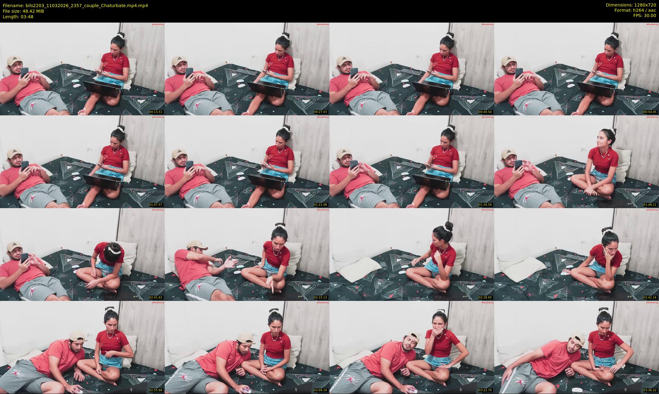 bils2203 — 4 minute Chaturbate couple cam show recording, 720p, Mar 11, 2026