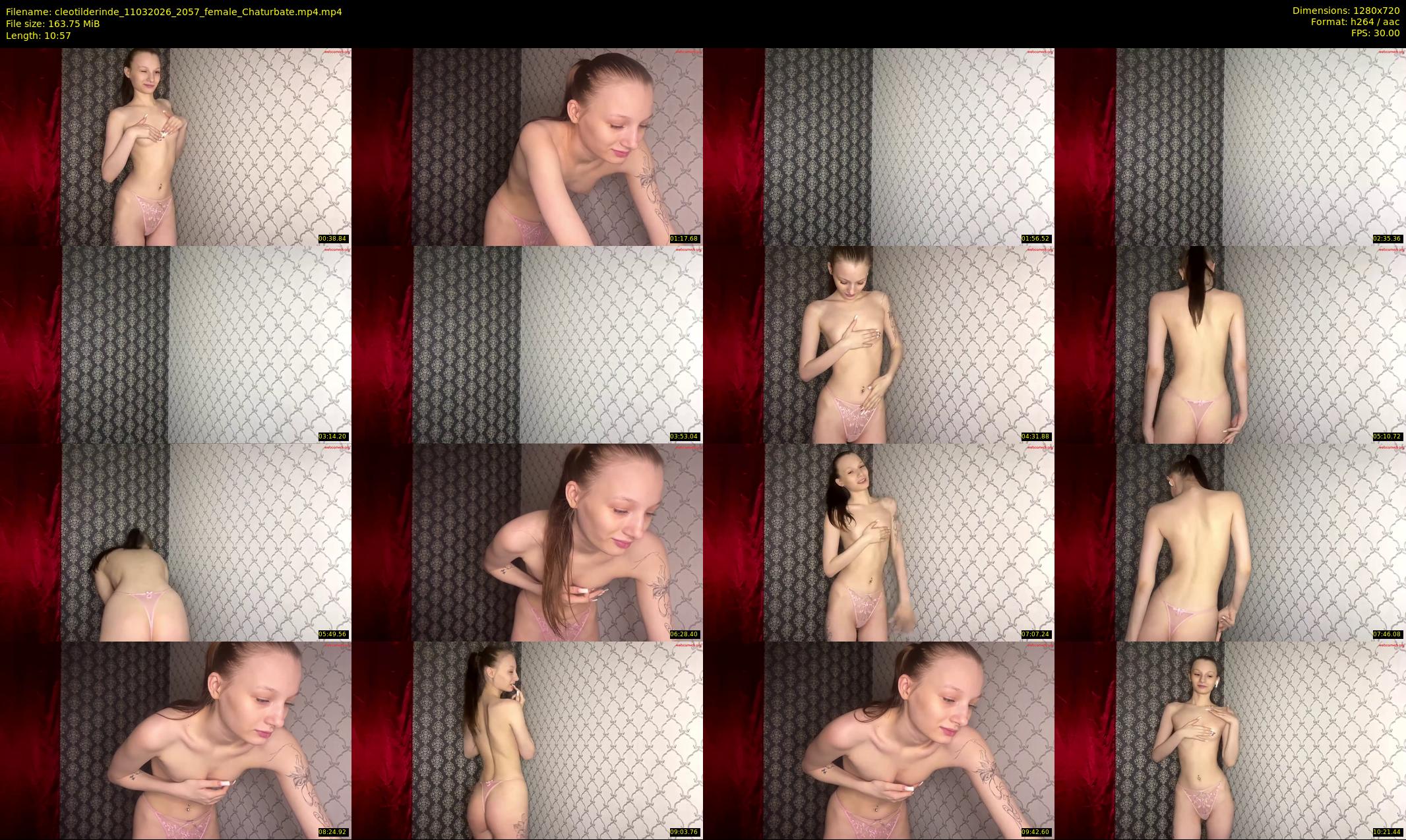 cleotilderinde — 11 minute Chaturbate female cam show recording, 720p, Mar 11, 2026