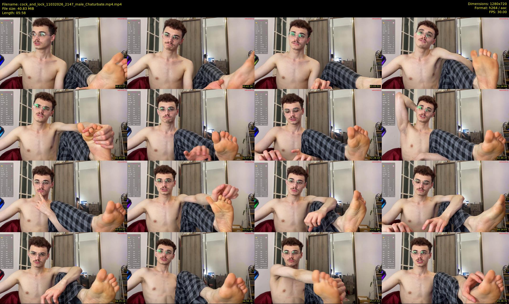 cock_and_lock — 6 minute Chaturbate male cam show recording, 720p, Mar 11, 2026