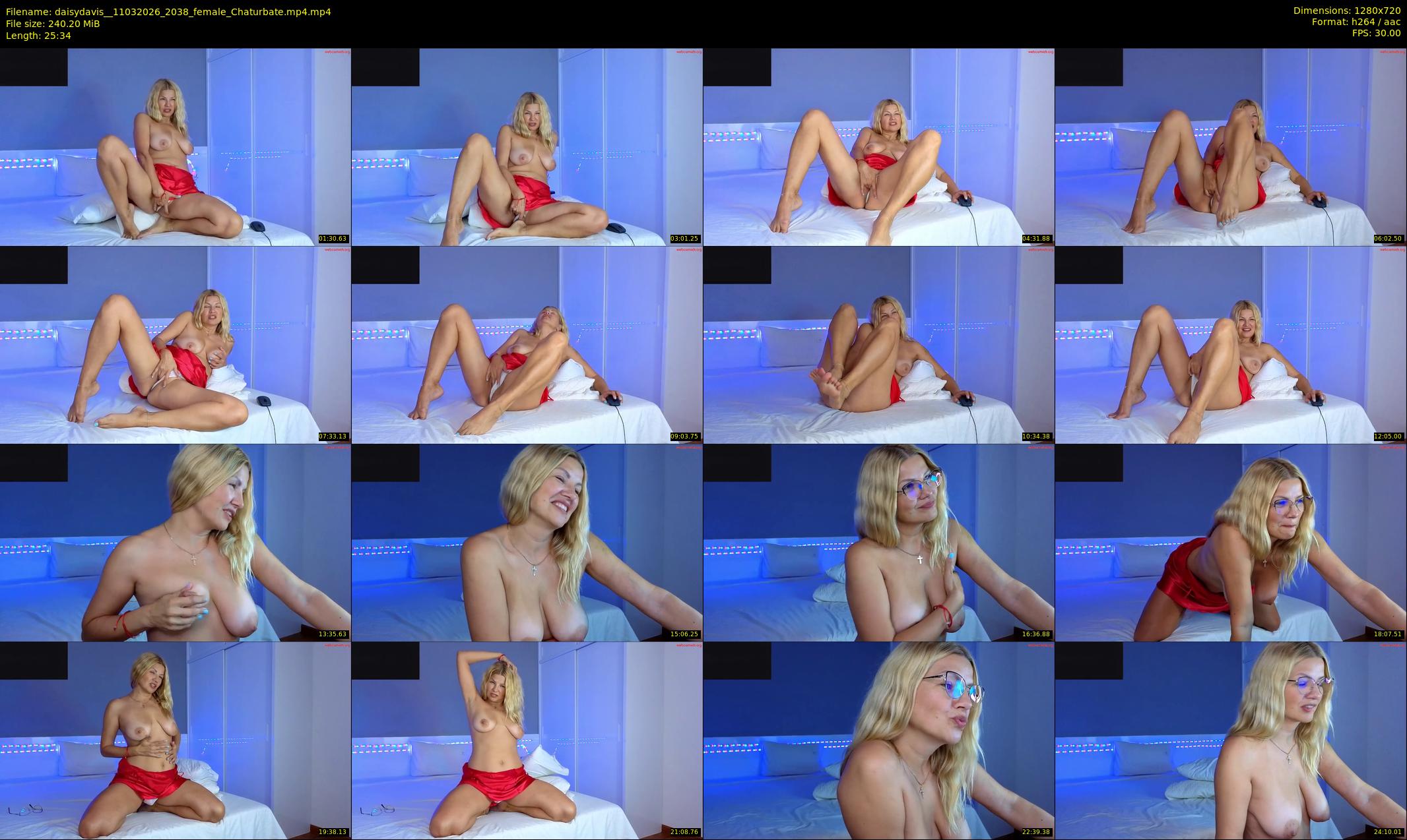 daisydavis_ — 26 minute Chaturbate female cam show recording, 720p, Mar 11, 2026