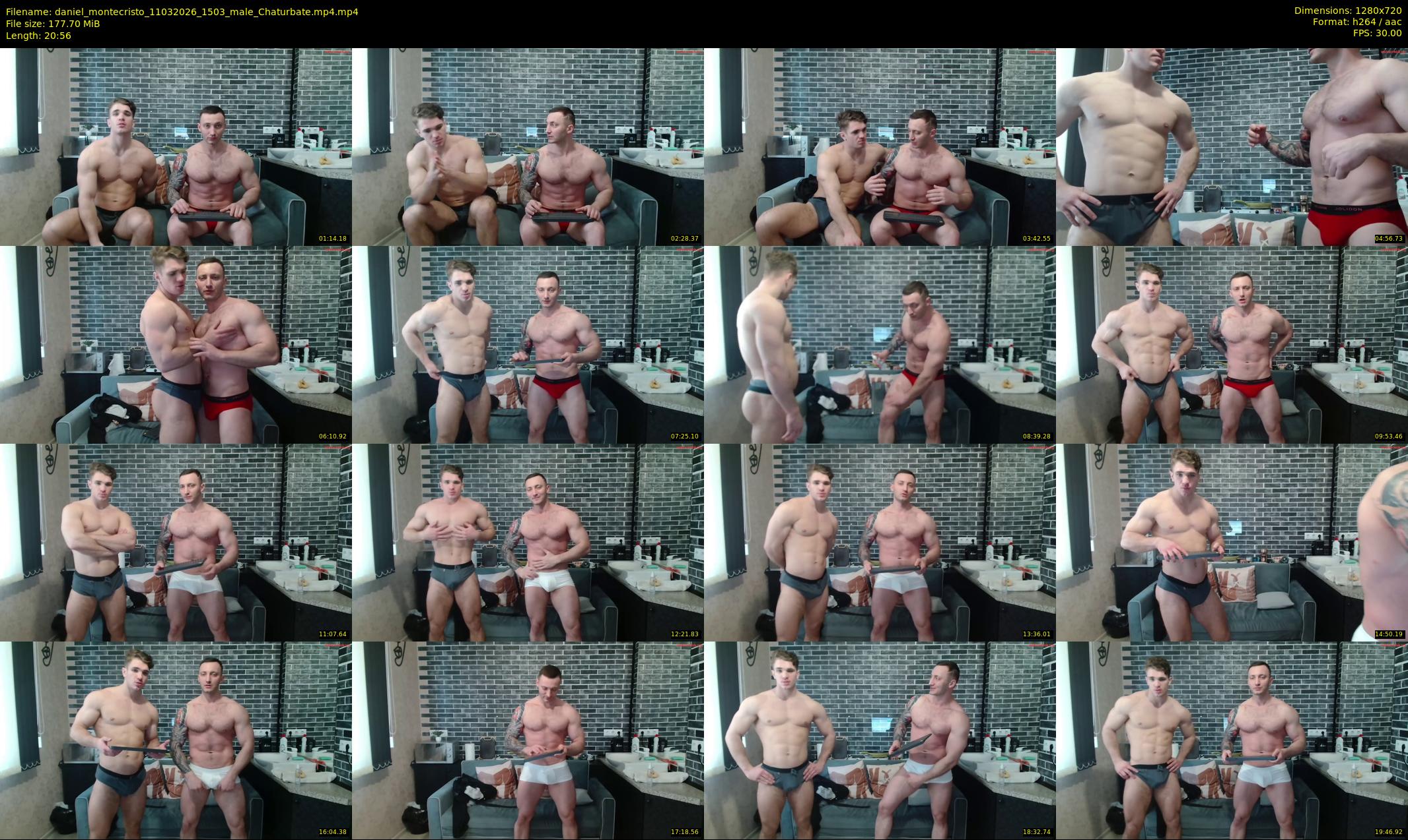 daniel_montecristo — 21 minute Chaturbate male cam show recording, 720p, Mar 11, 2026