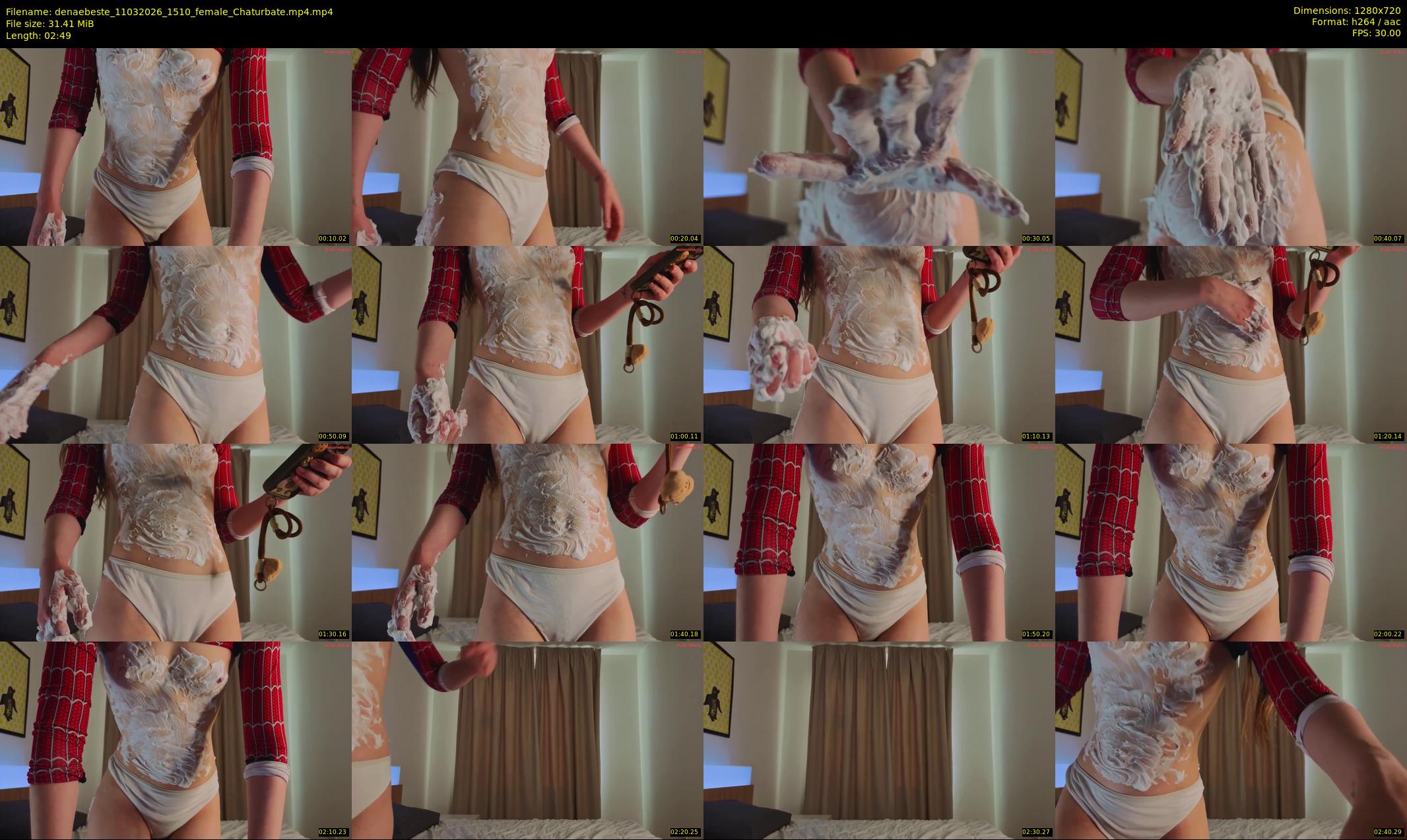 denaebeste — 3 minute Chaturbate female cam show recording, 720p, Mar 11, 2026