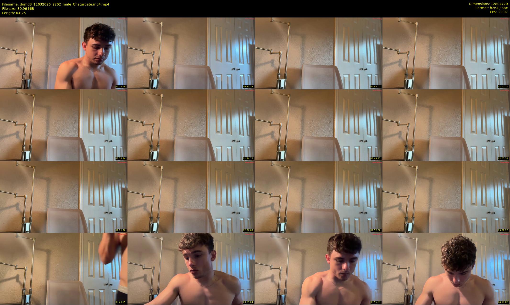 domd3 — 5 minute Chaturbate male cam show recording, 720p, Mar 11, 2026