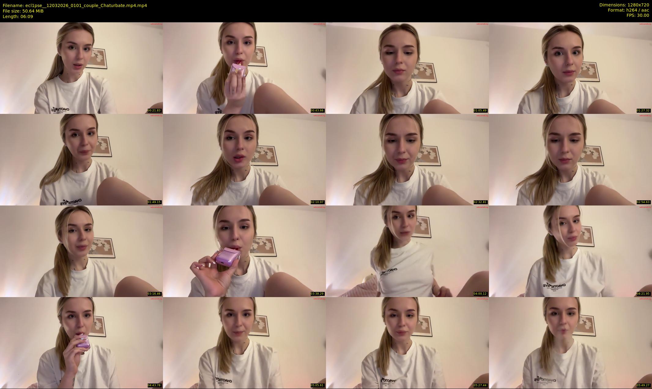 ecl1pse_ — 7 minute Chaturbate couple cam show recording, 720p, Mar 12, 2026
