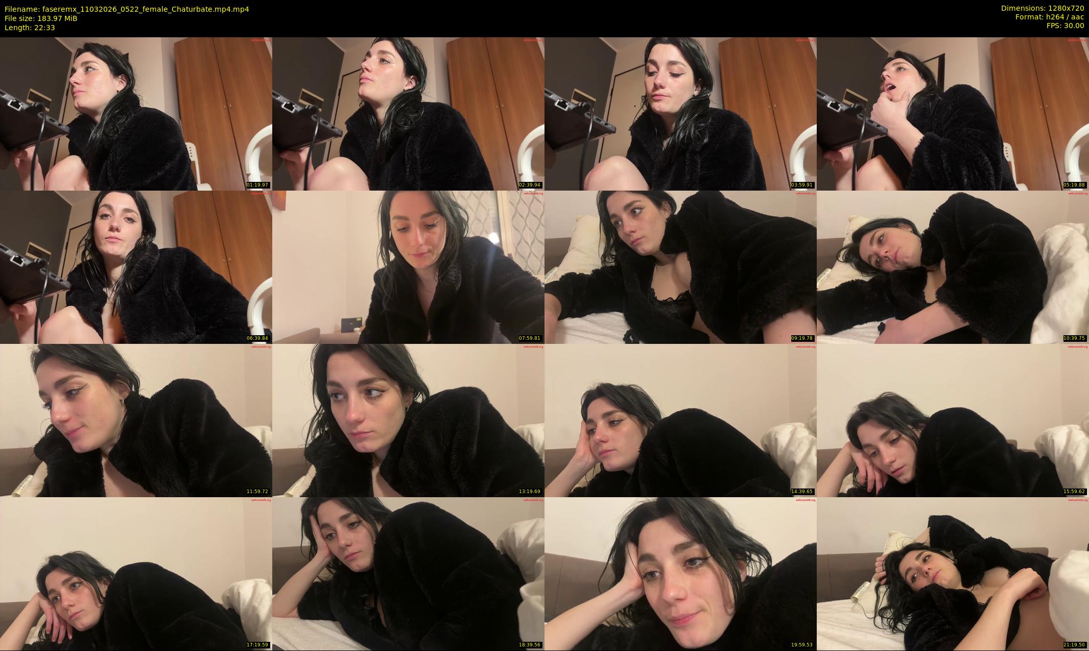 faseremx — 23 minute Chaturbate female cam show recording, 720p, Mar 11, 2026