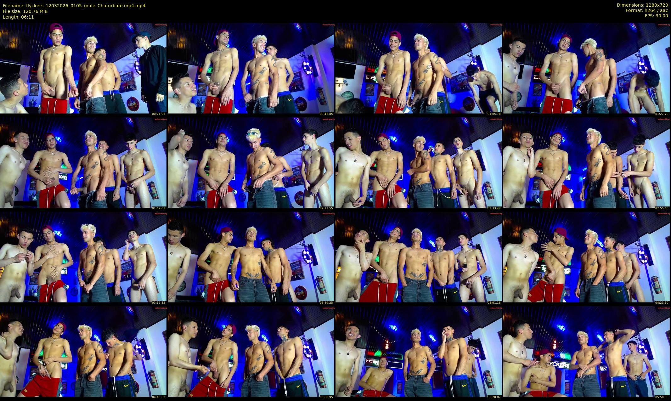 flyckers — 7 minute Chaturbate male cam show recording, 720p, Mar 12, 2026